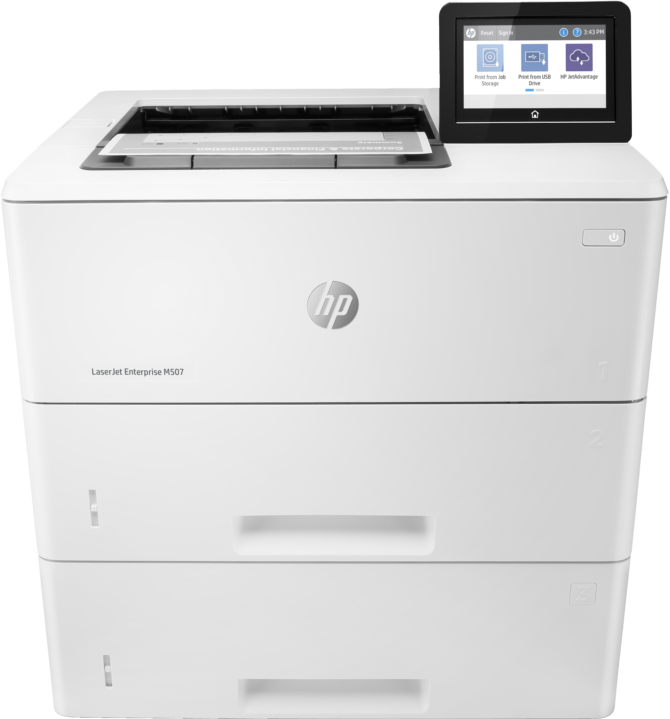 HP LaserJet Enterprise M507x - printer