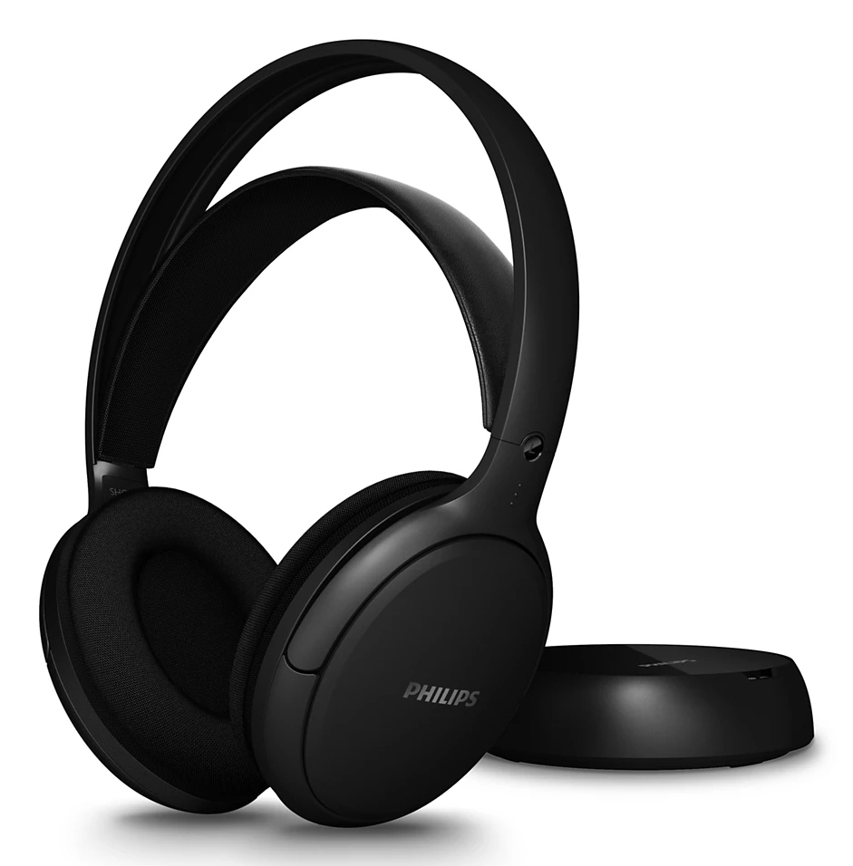 Philips SHC5200M2/12 Trådløs Høretelefoner Sort