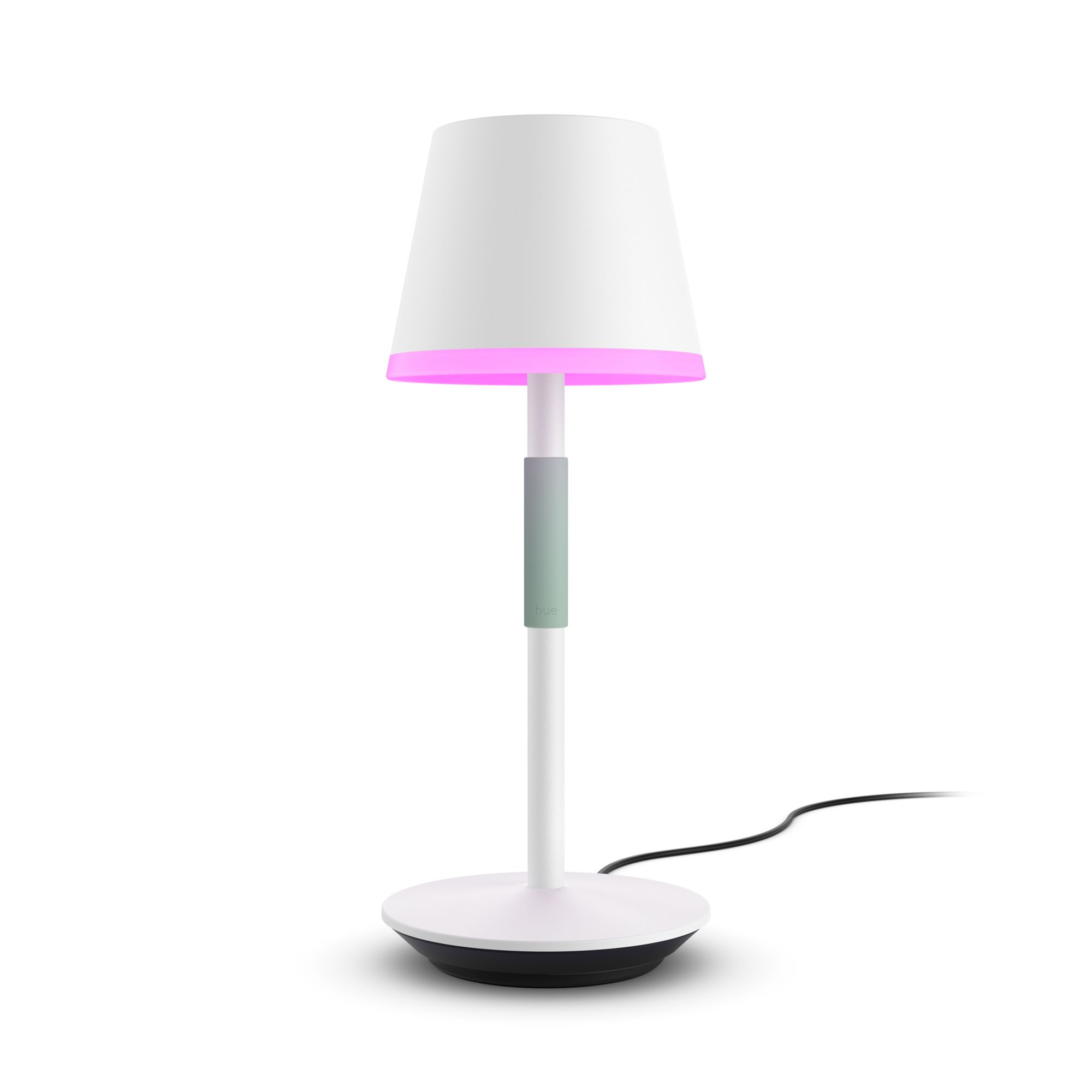 Philips Hue White & Color Ambiance Go Tragbare Tischleuchte Weiß