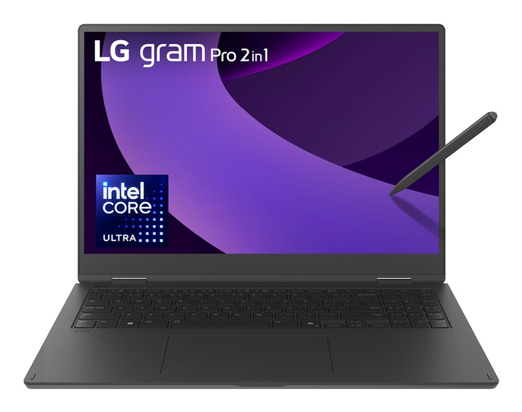 LG gram 16 Pro 2-in-1 16" Touch Core U7 255H 16GB/1TB SSD Win11 Pro 16TB90TP-K.AP78G