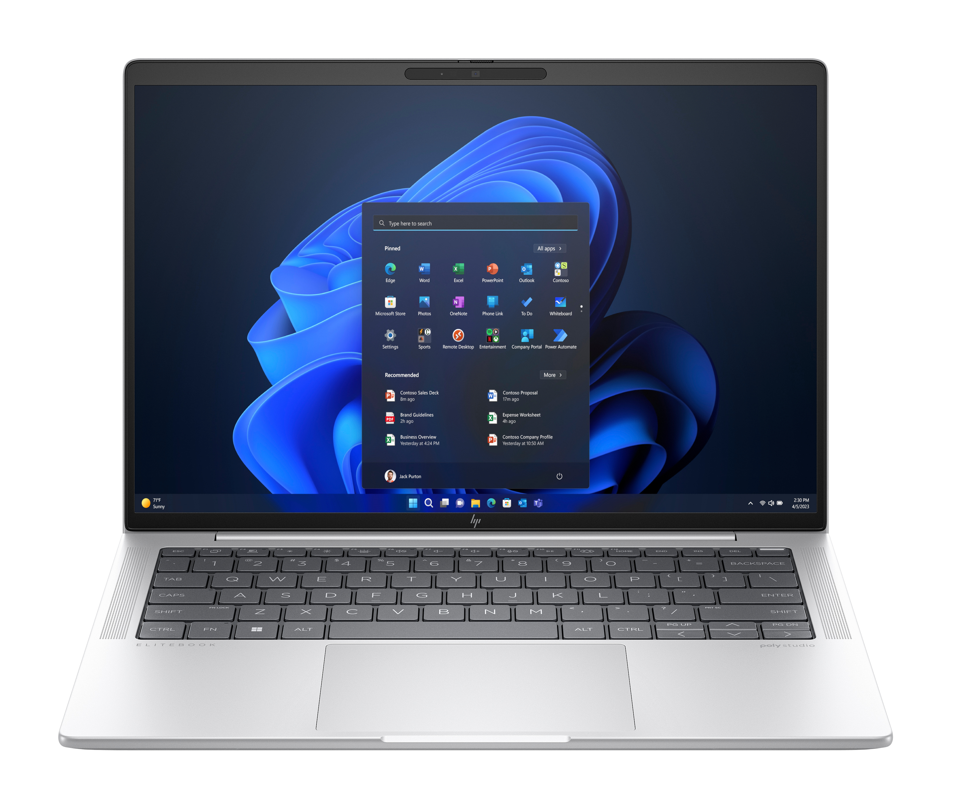 HP EliteBook 1040 G11 Intel Core Ultra 7 155H 35,56cm 14Zoll WUXGA 16GB 512GB/SSD LTE W11P 1J War (DE)