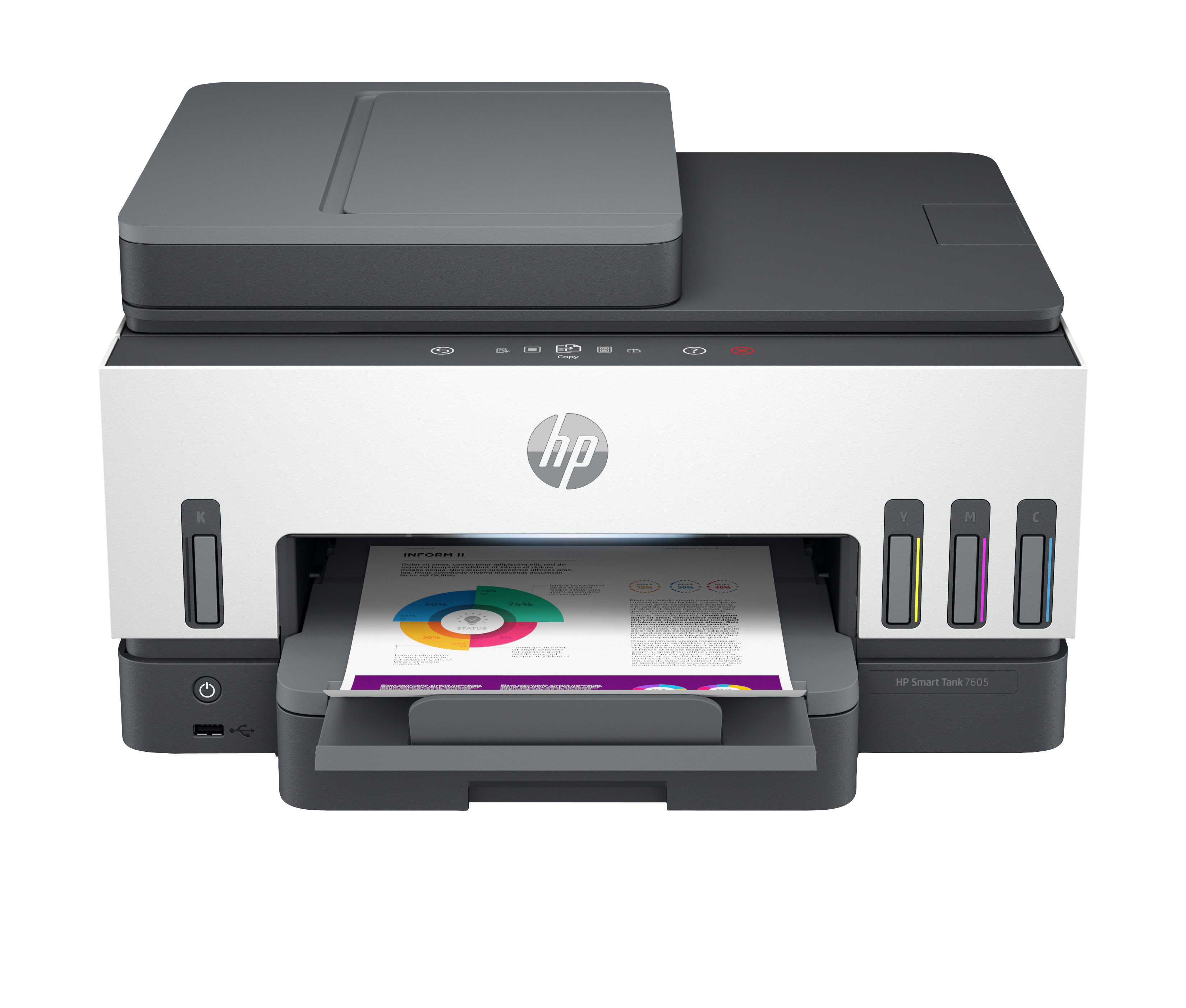 HP Smart Tank 7605 All-in-One Blækprinter