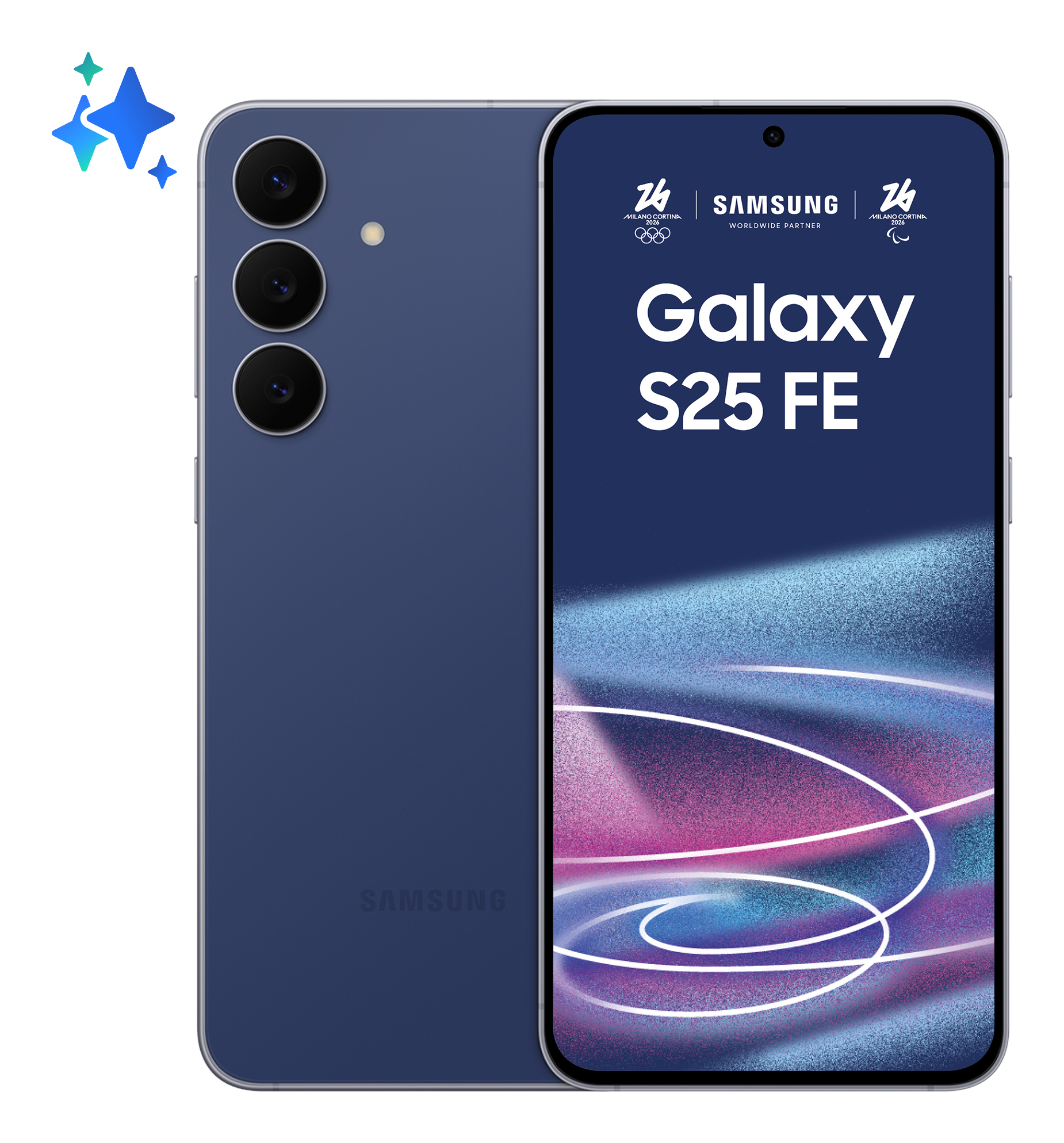 Samsung Galaxy S25 FE 6.7 256GB Marineblå