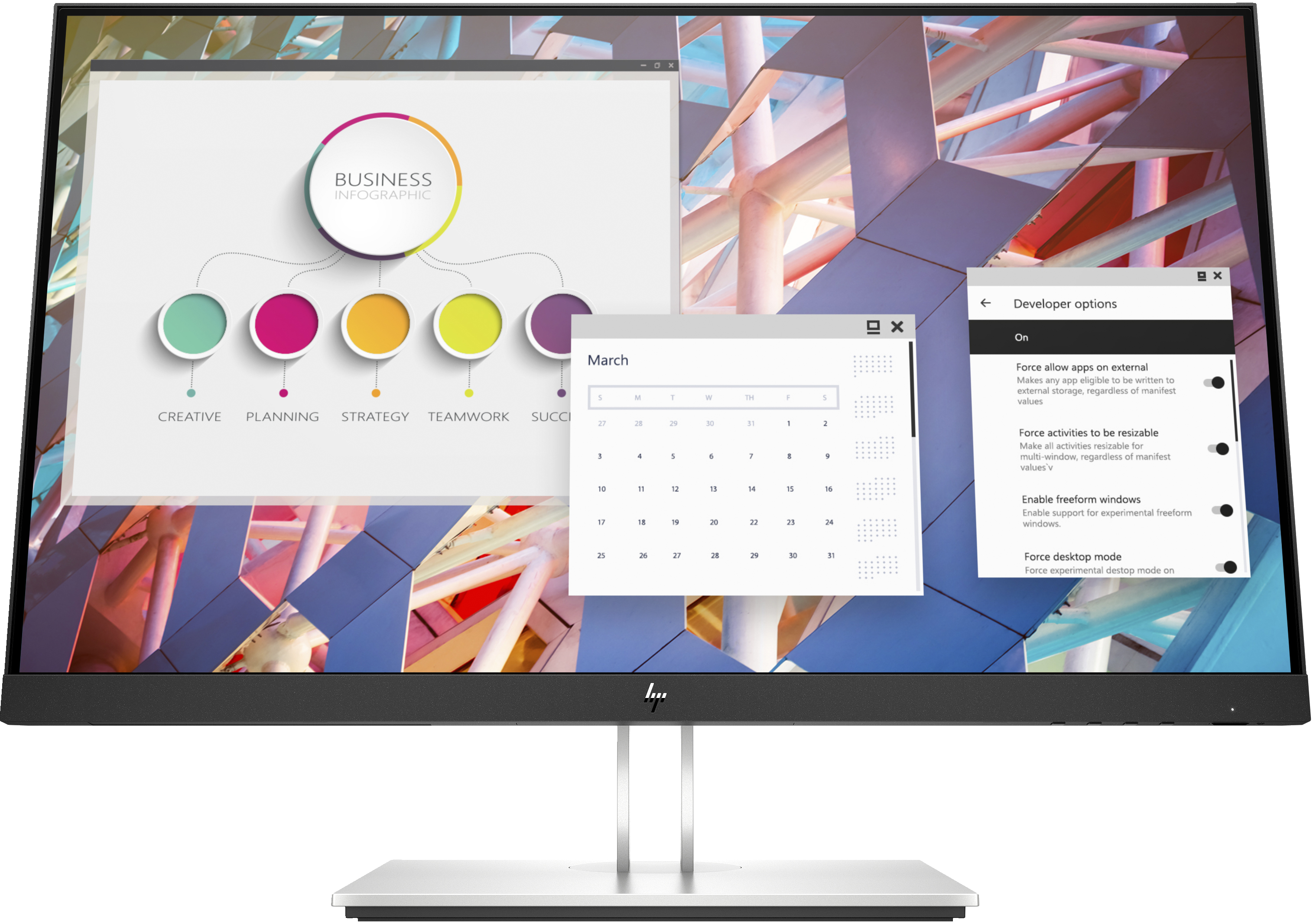 HP E24 G4 - LED-Skærm 23.8" IPS 5ms