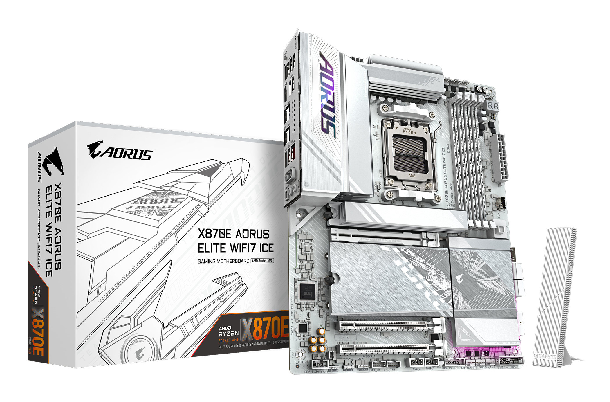 MK Gigabyte X870E A ELITE WIFI 7 ICE 1.2