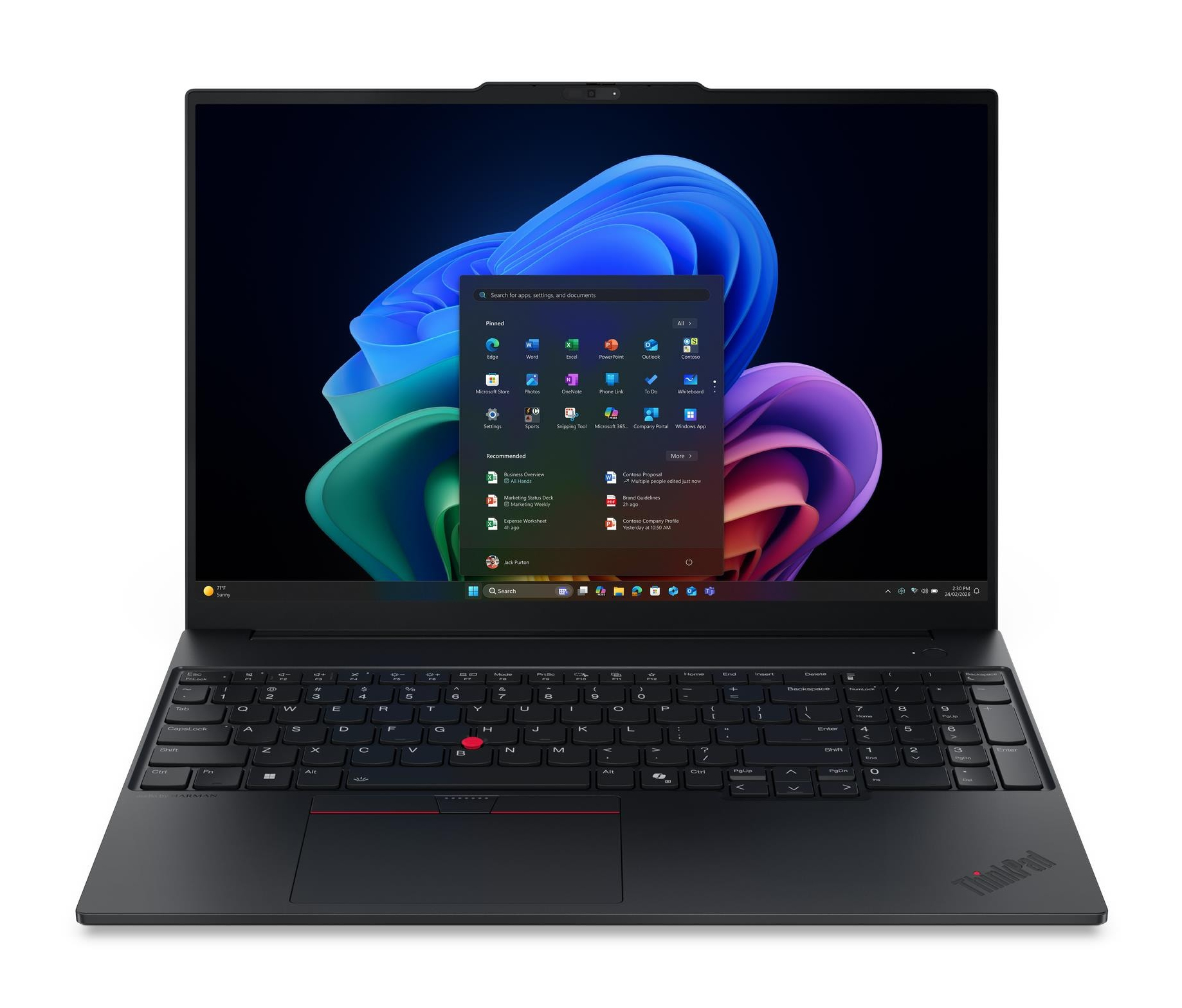 LENOVO E16 G4 U5-325 PTL 16inch WUXGA 400n 16GB 512GB 64Wh W11P 3yCCI Co2 Copilot+