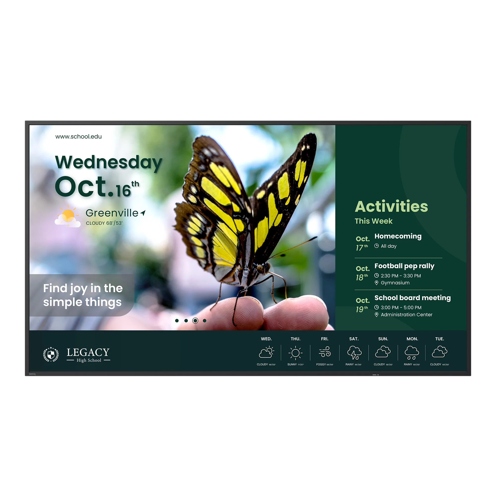 BenQ ST5504 | 55"" | 3840 x 2160 | 350Nits | 18/7 | Indbygget speaker