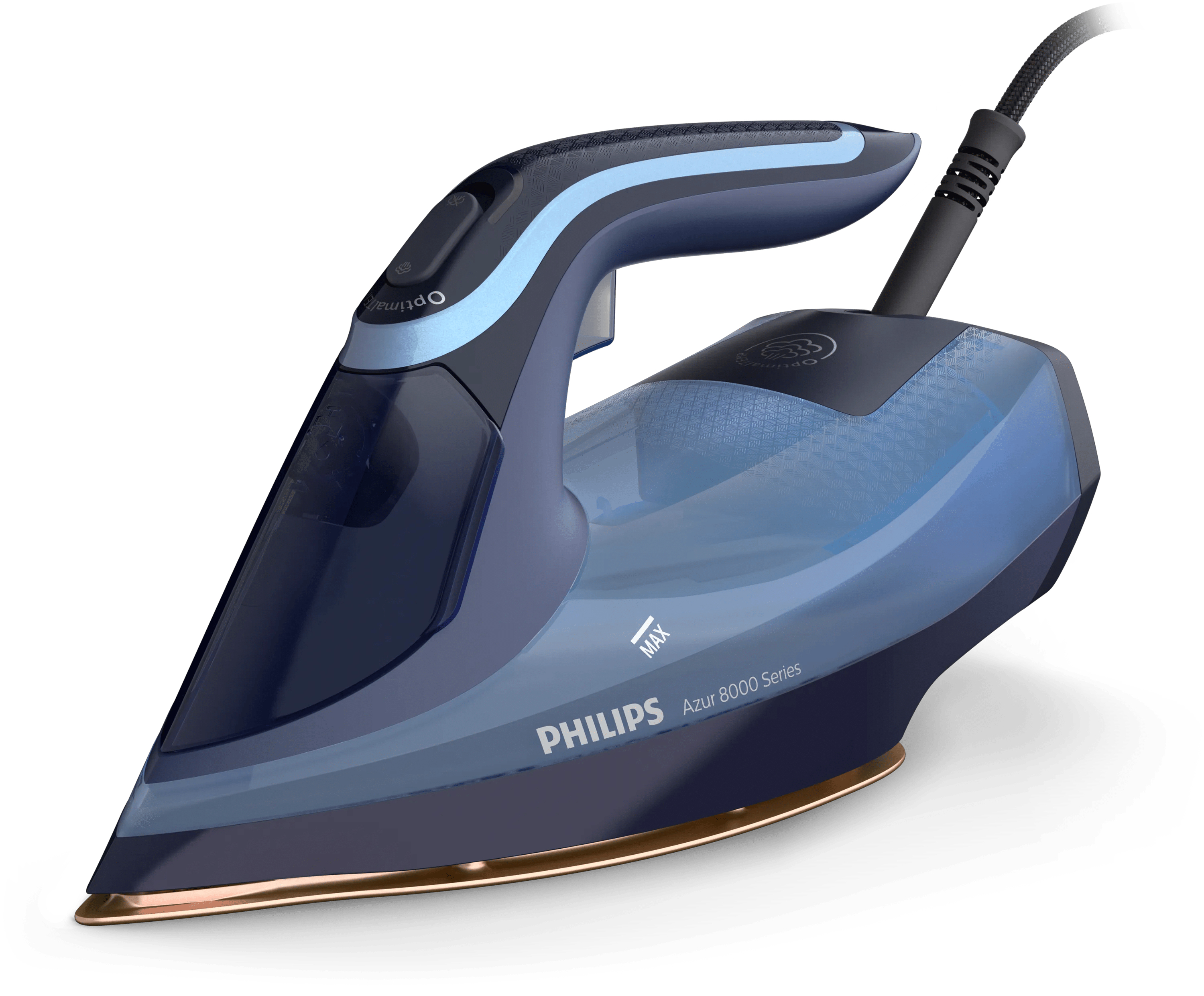 Philips Azur 8000 Series DST8020 Dampstrygejern 3000W Blå Lilla