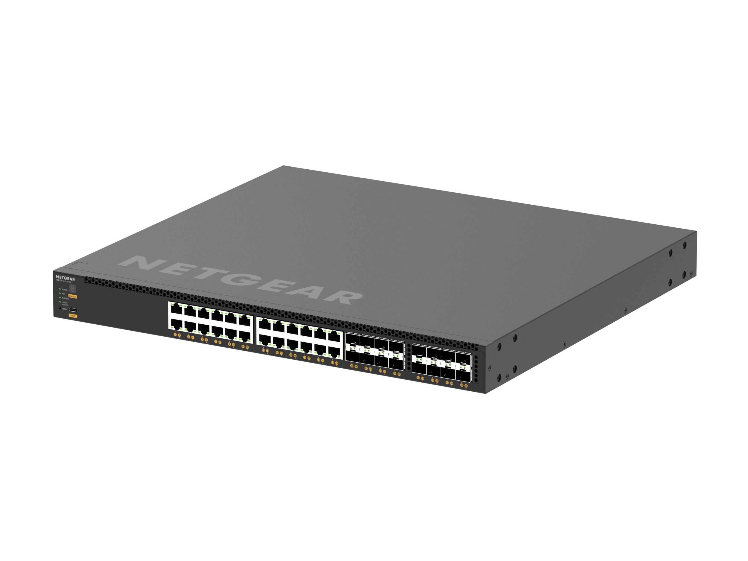Netgear M4350-24X8F8V (XSM4340V) | AV Line M4350-Series | 24x Port | 10Gbit/s | 1770W PoE
