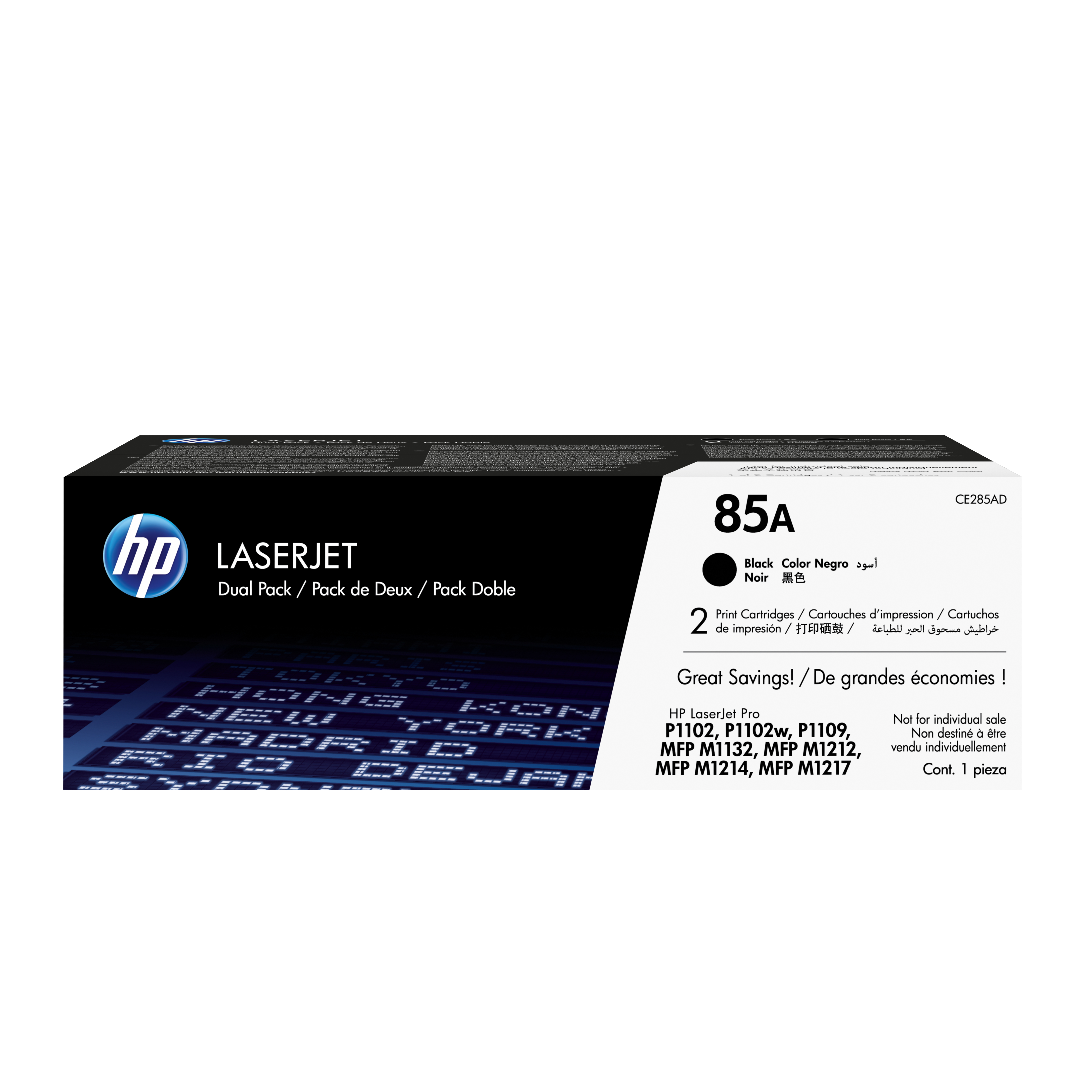 HP 85A Sort 1600 sider Toner CE285AD