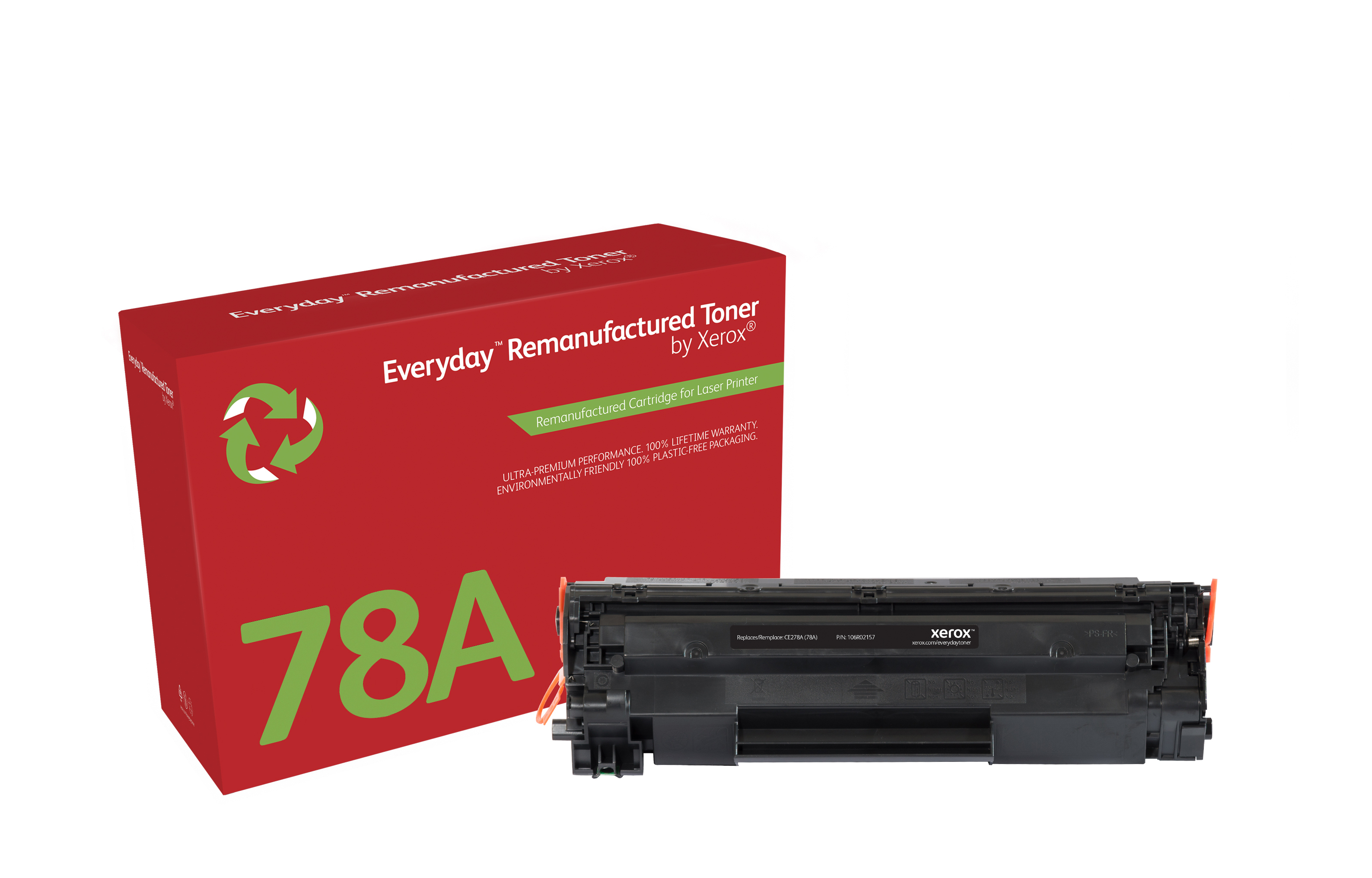 Xerox Sort 2100 sider Toner 106R02157