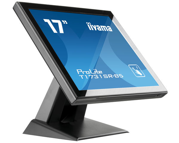 43,2cm/17'' (1280x1024) iiyama ProLite T1731SR-B5 Touchscreen 5:4 5ms HDMI VGA DisplayPort VESA Speaker SXGA Black