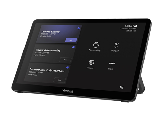 Yealink MTouch Plus | 3rd generation Touch Panel for MTRoW systems | Sort