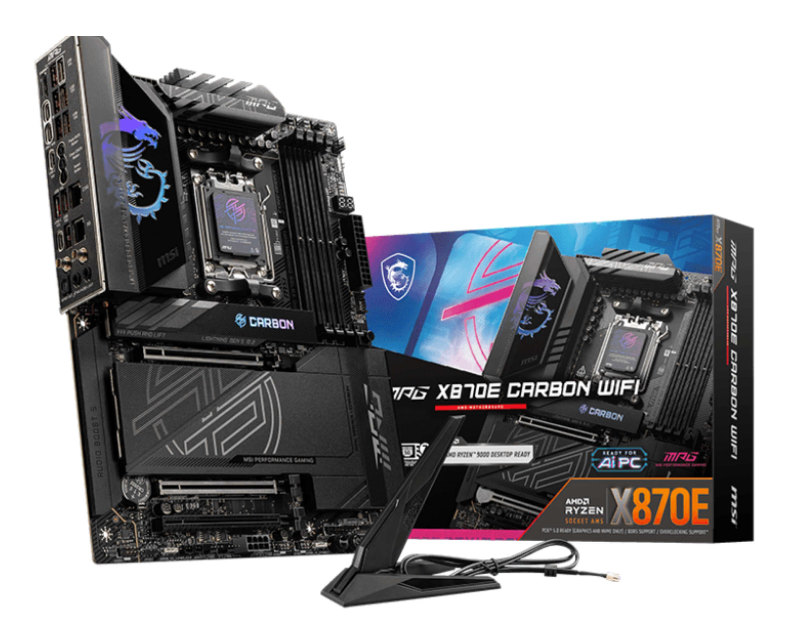 MSI MPG X870E Carbon WiFi ATX AM5 AMD X870E