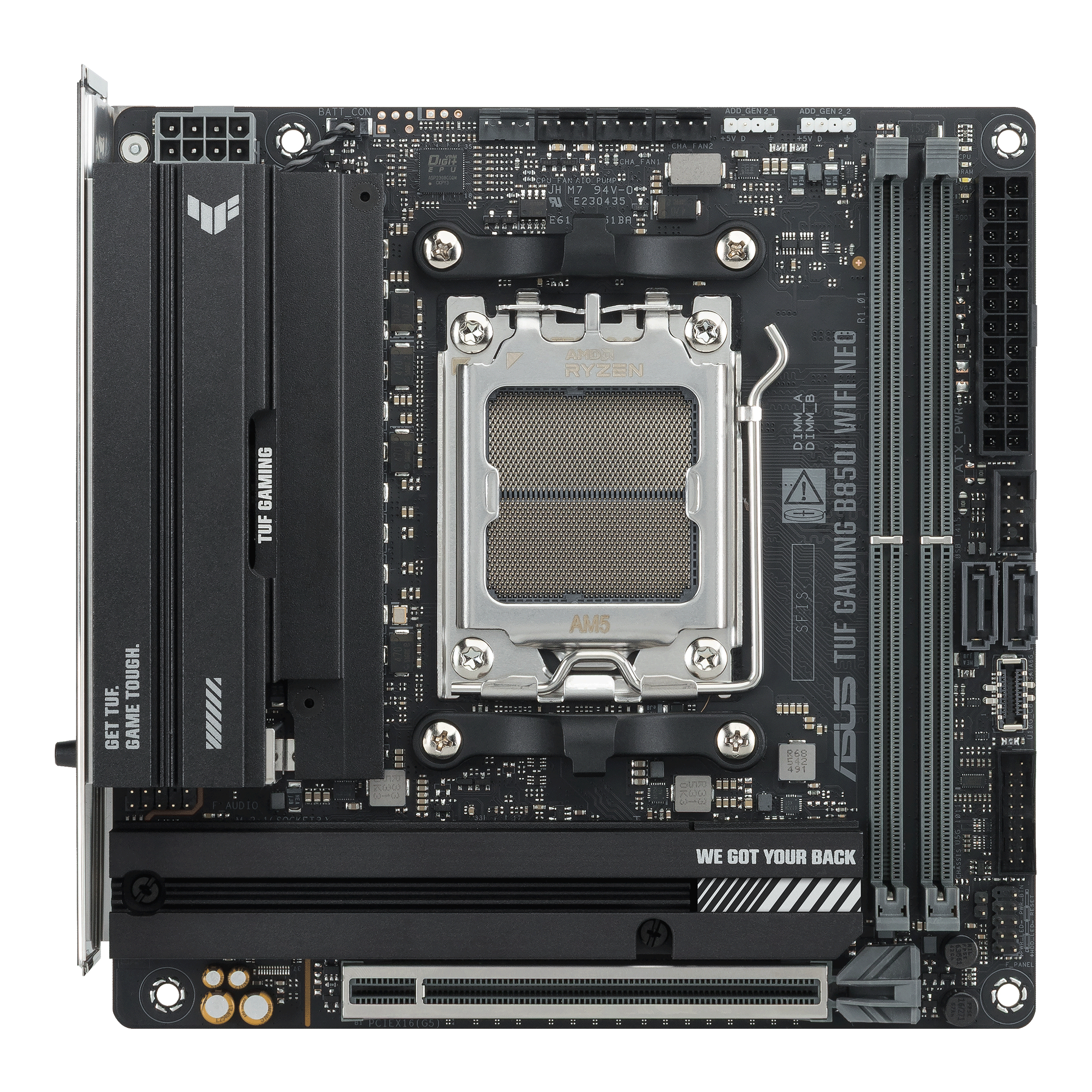 ASUS TUF GAMING B850I WIFI NEO mini ITX AM5 AM5 AMD B850