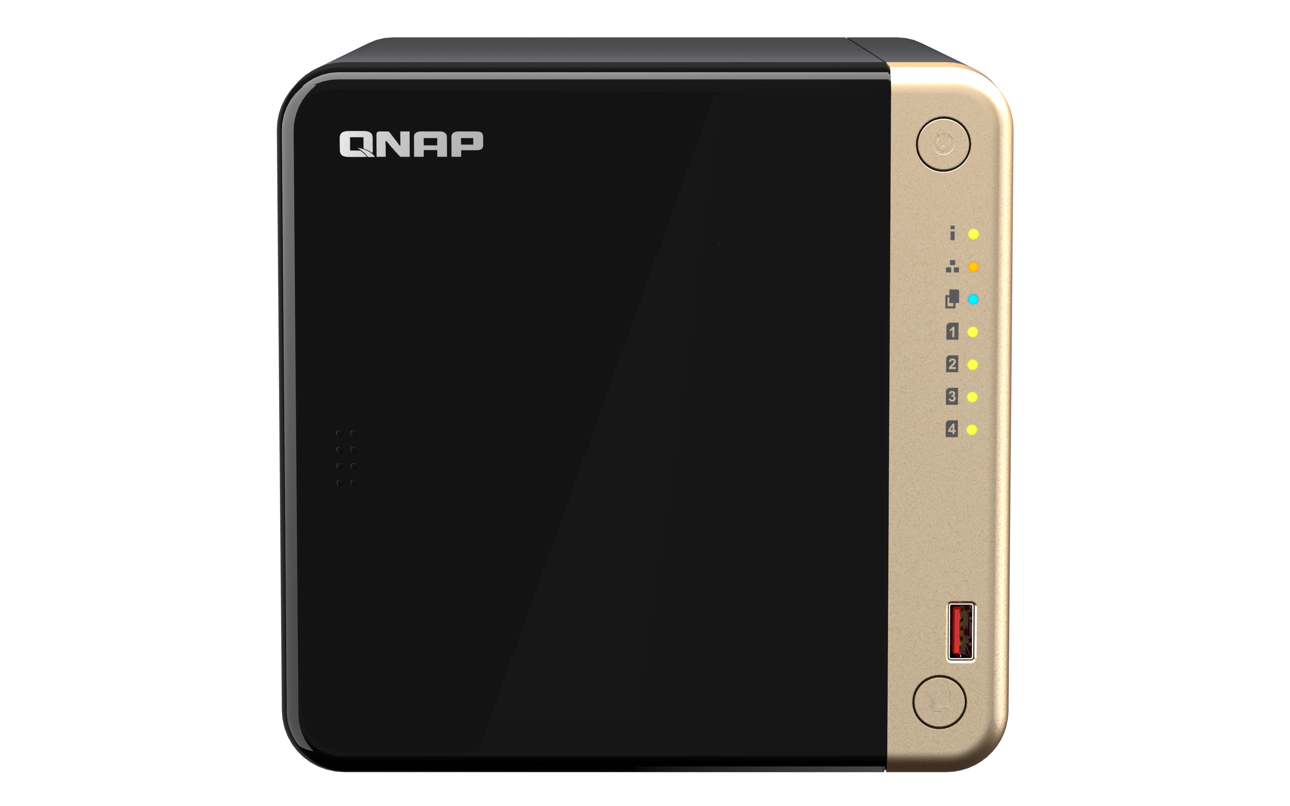 QNAP 4-Bay desktop NAS Intel Celeron N5105/N5095 quad-core