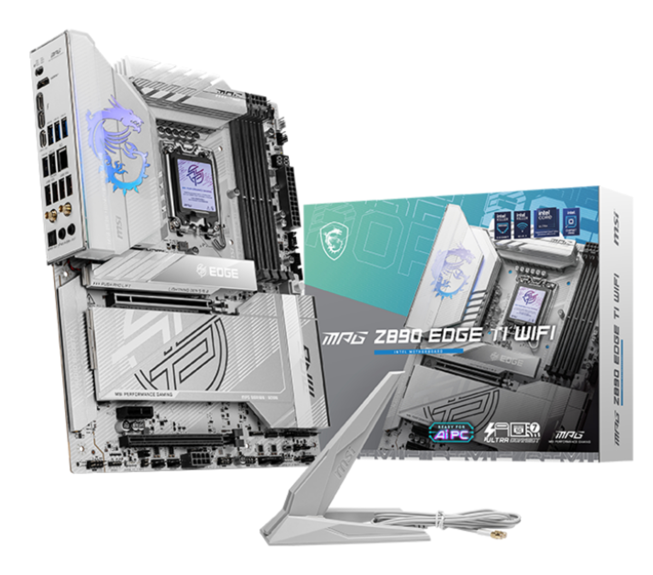 MSI MPG Z890 EDGE TI WIFI ATX LGA1851 sokkel Intel Z890