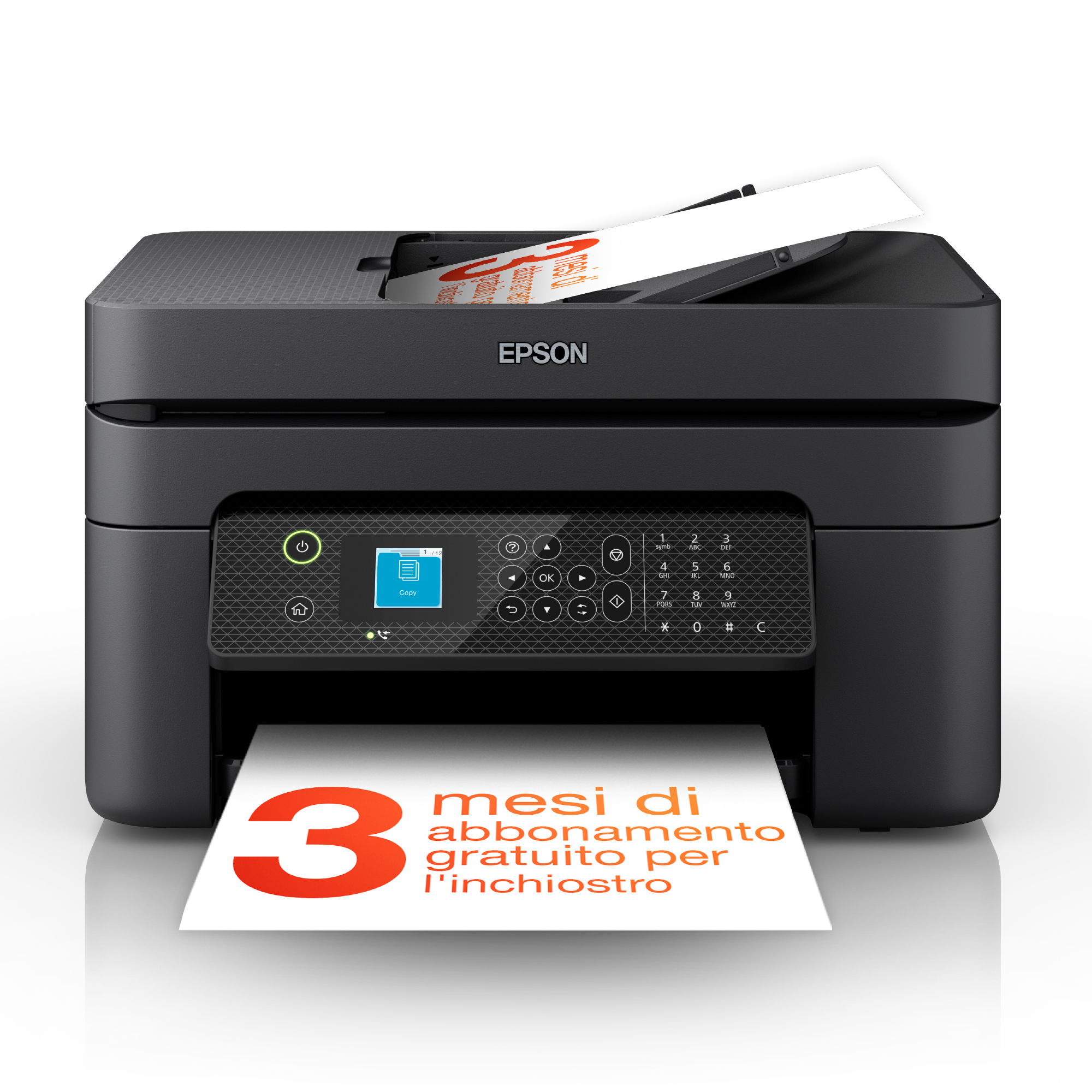 Epson WorkForce WF-2930DWF Tintenstrahldrucker 4in1 WLAN WiFi ADF Duplex