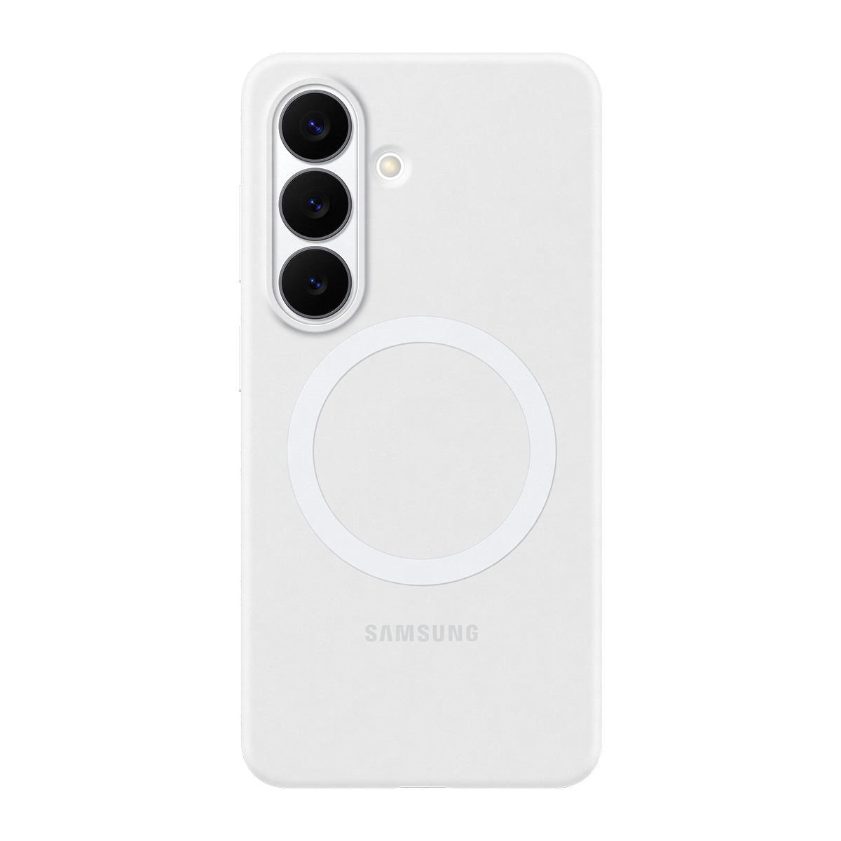 Samsung Silicone Magnet Case Galaxy S26, White