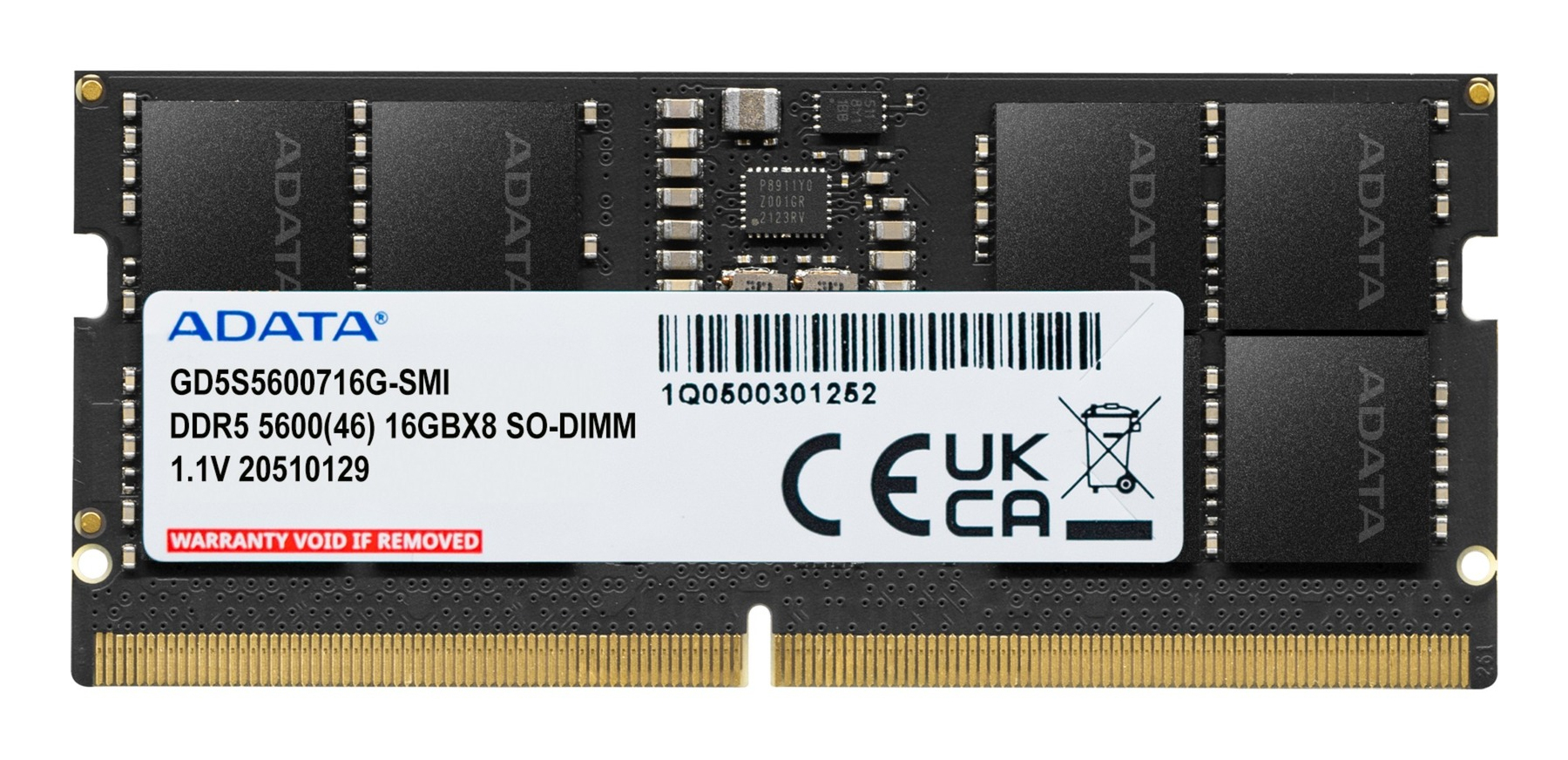ADATA Gold hukommelsesmodul 16 GB 1 x