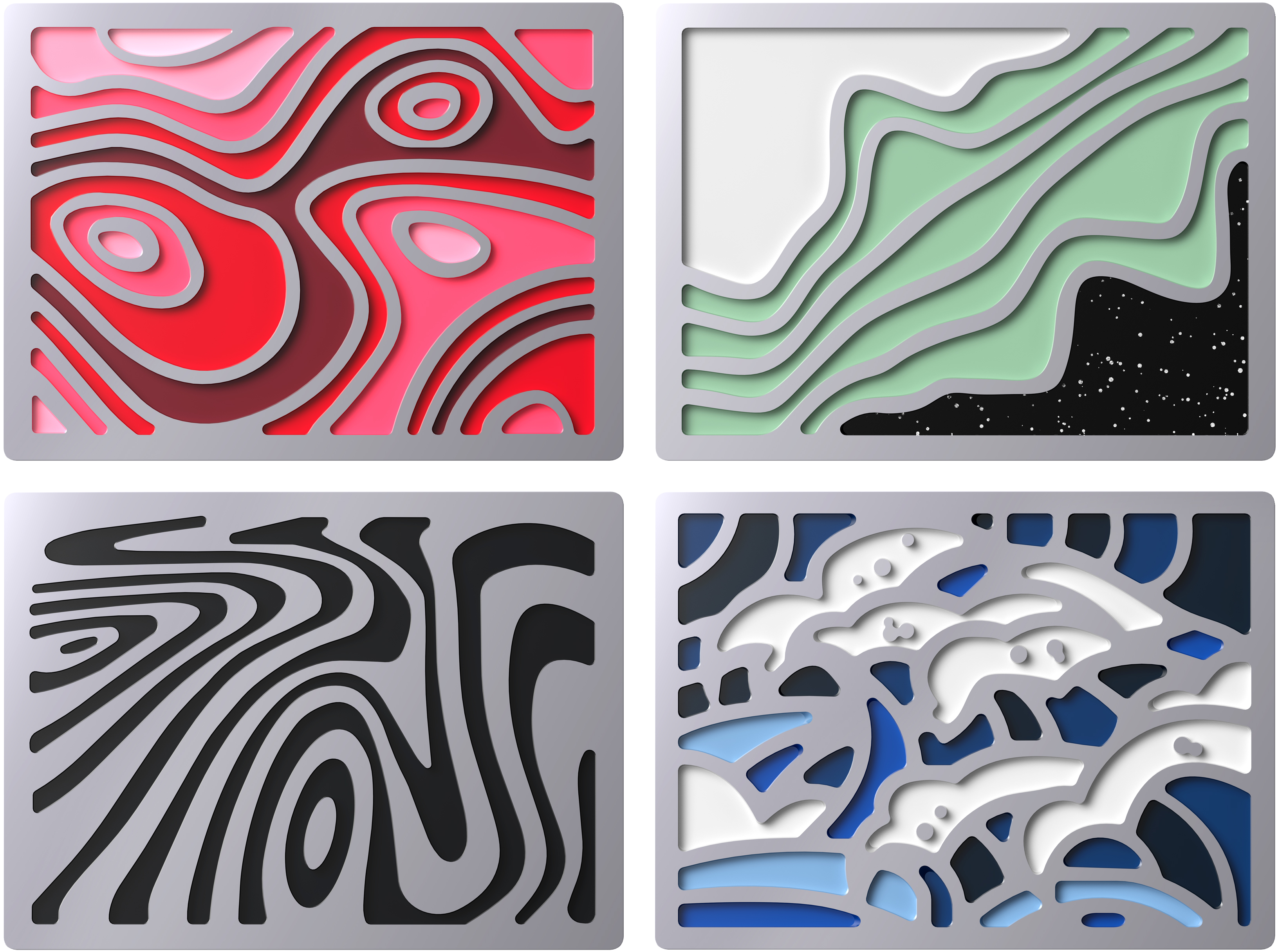 HyperX Abstract Series Magnetic Badge