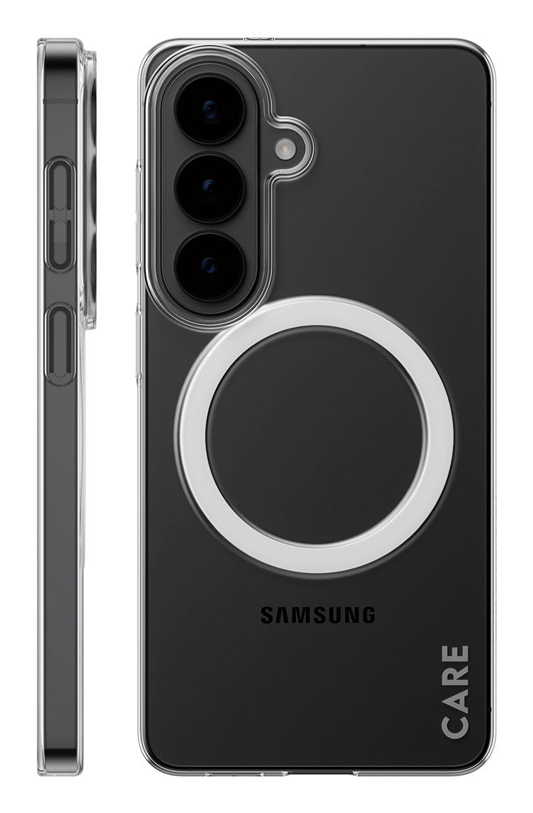 PanzerGlass CARE™ by ® SL1M Case Transparent w. Qi Samsung Galaxy S26 Beskyttelsescover Transparent