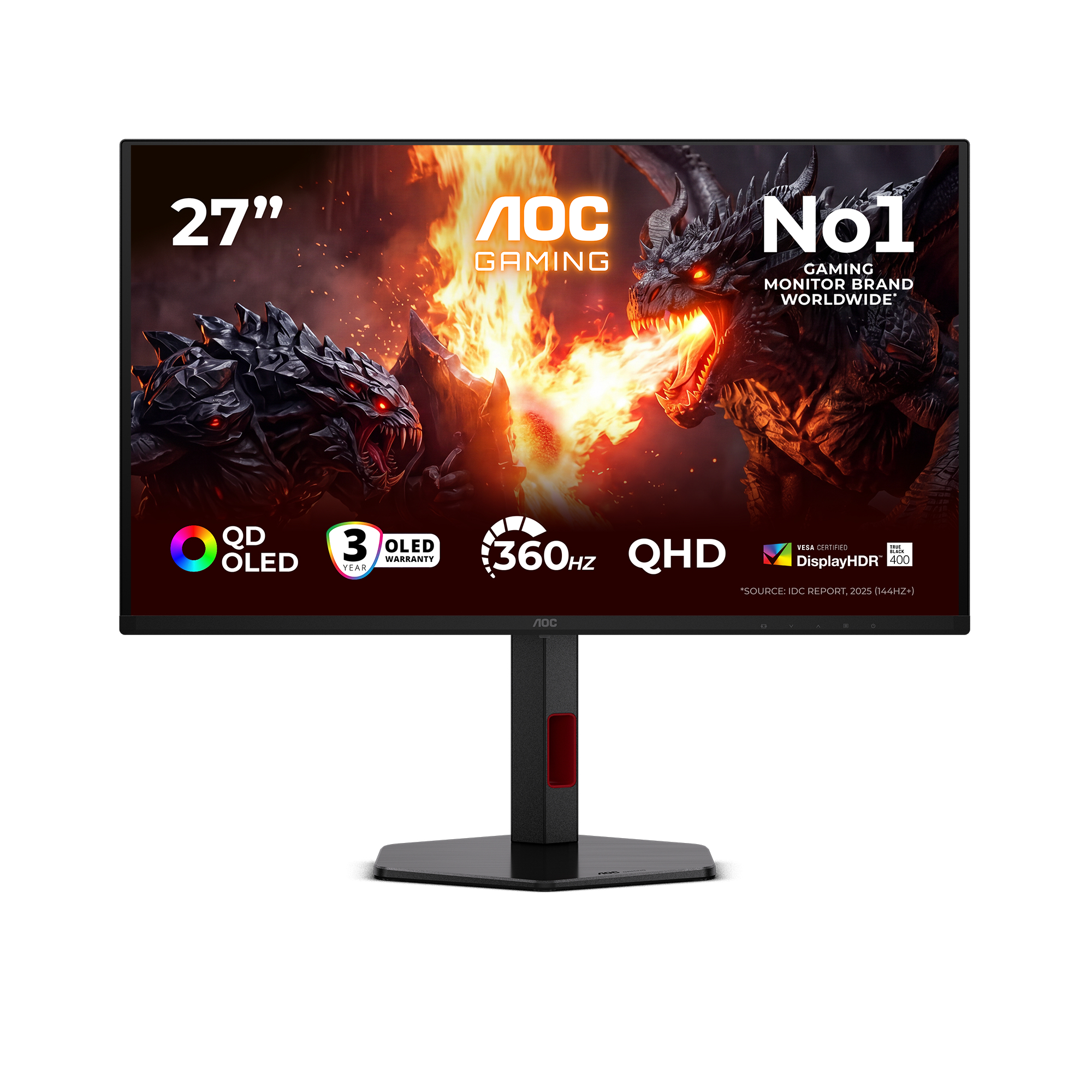 AOC Q27G4SDR Gaming Monitor 67,3 cm (26,5")