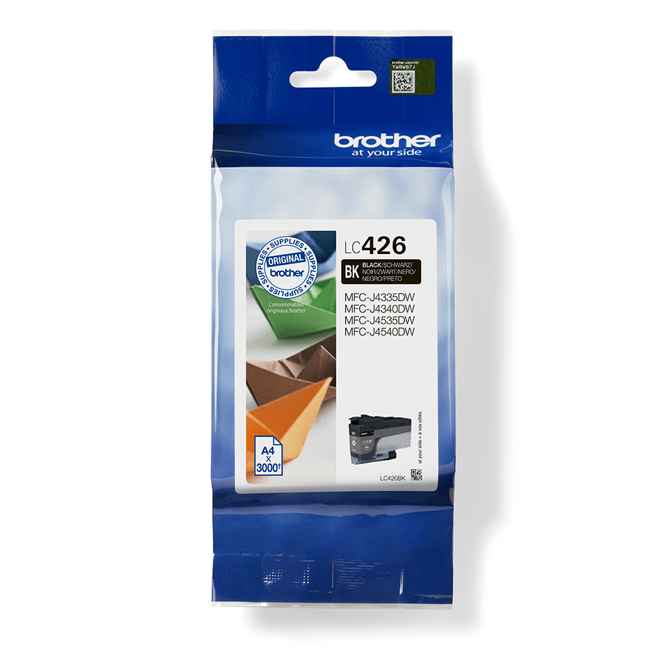 Brother Tinte LC-426BK Schwarz bis zu 3.000 Seiten nach ISO/IEC 24711