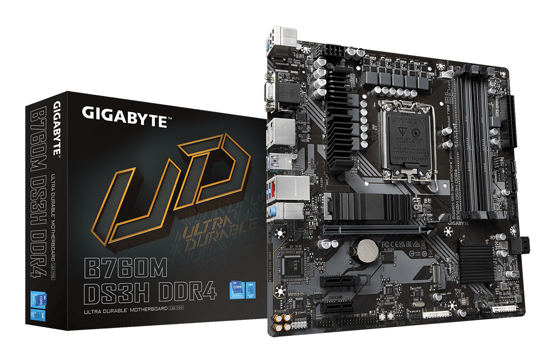 MB GBT Intel 1700 B760M DS3H DDR4