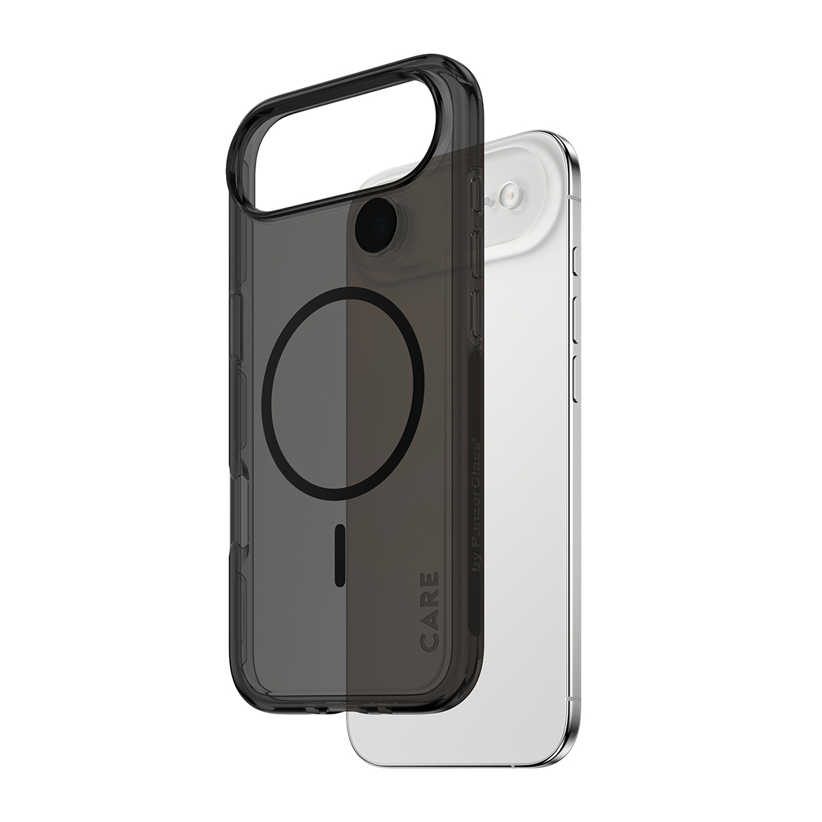 PanzerGlass CARE by Flagship Case Urban Explorer Smokey w. Black MagSafe iPhone Air Beskyttelsescover Sort