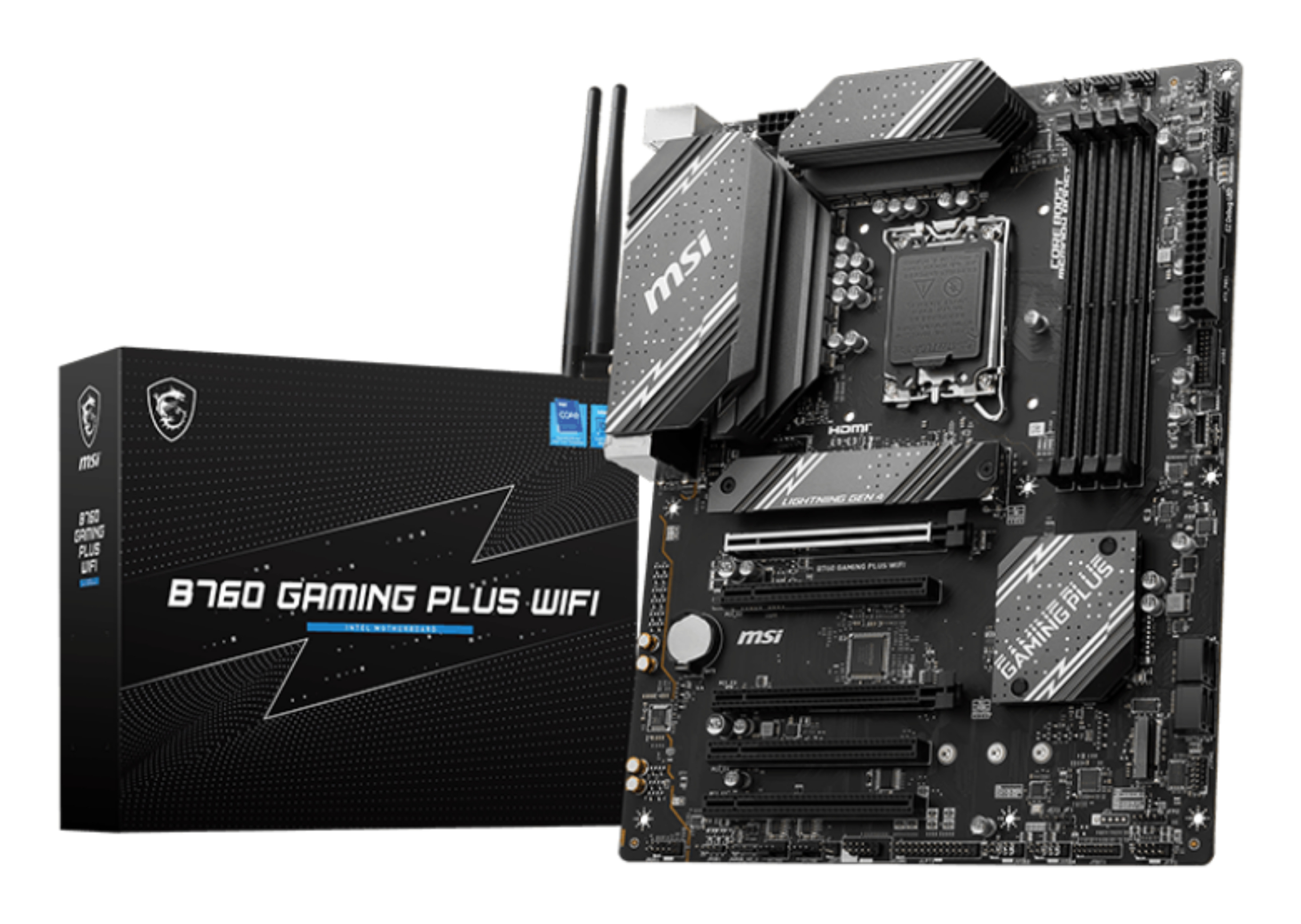MSI B760 GAMING PLUS WIFI LGA 1700 1xDP 1xHDMI