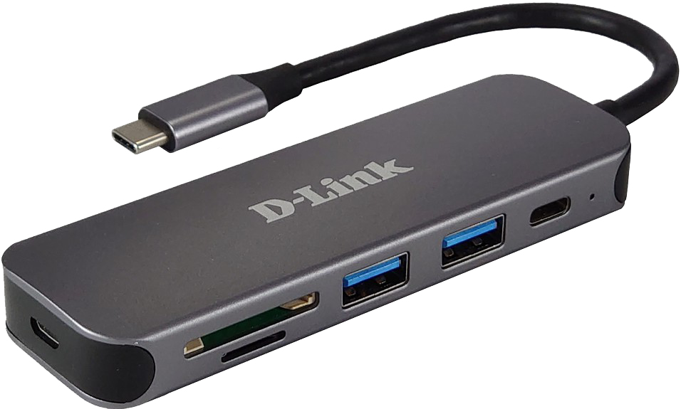 5-IN-1 USB-C HUB W CARD READER