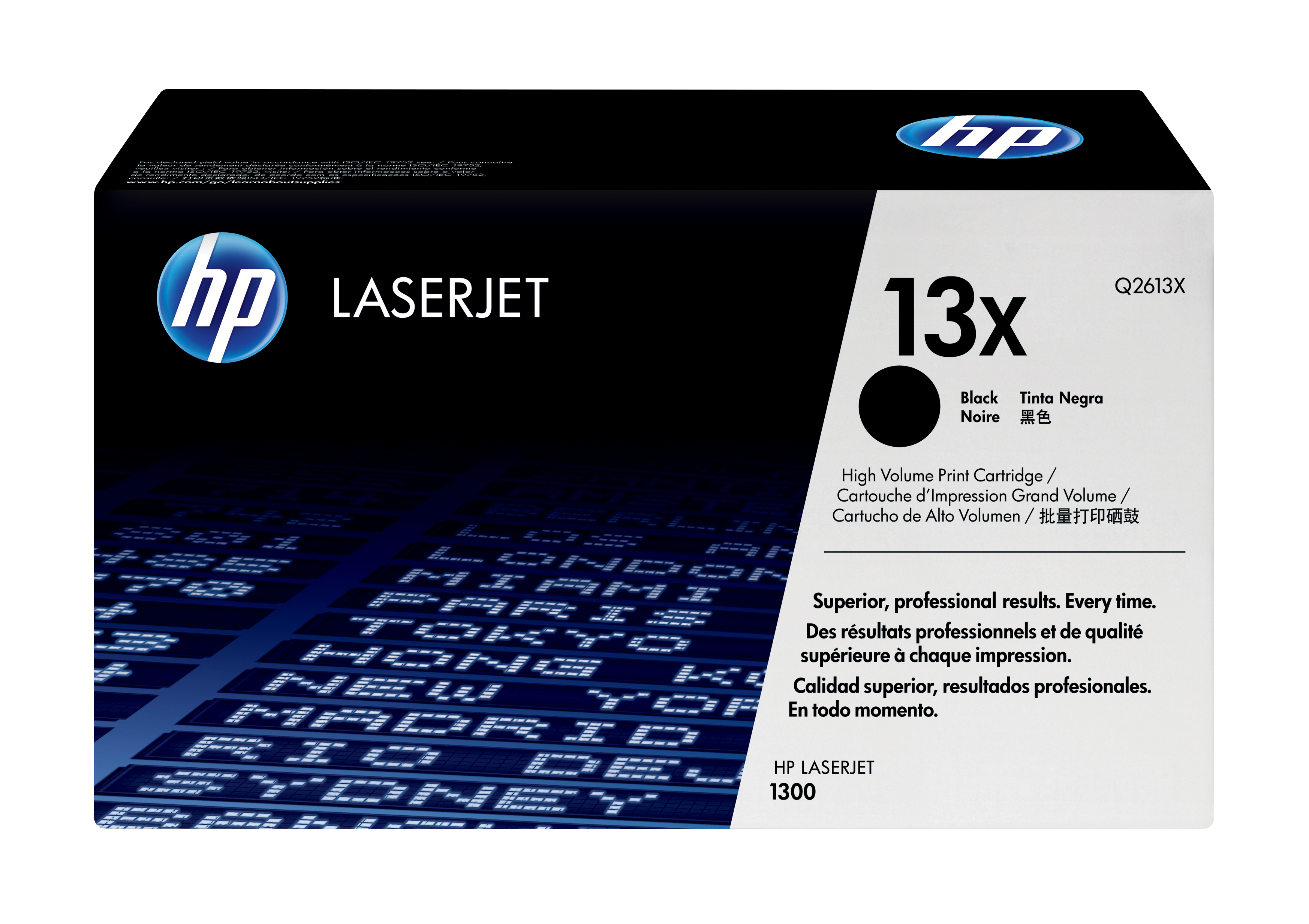 HP 13X - Højtydende - sort - origina