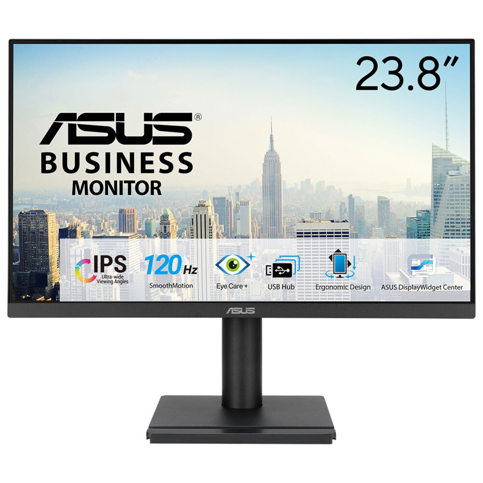 LCD ASUS 23.8"" VA249QGS Business Monitor 1920x1080p IPS 120Hz Ergonomic Design