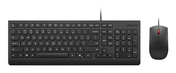 Lenovo Keyboard Mouse Included  Universal Usb Danish Black