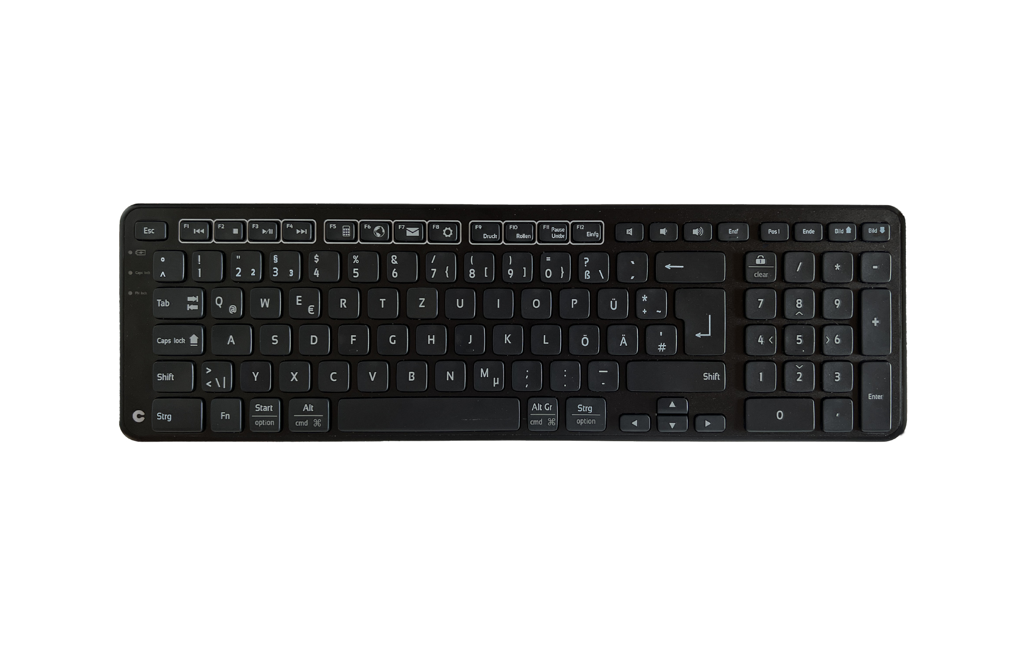 TAS Contour Balance Tastatur wireless DE-Layout schwarz
