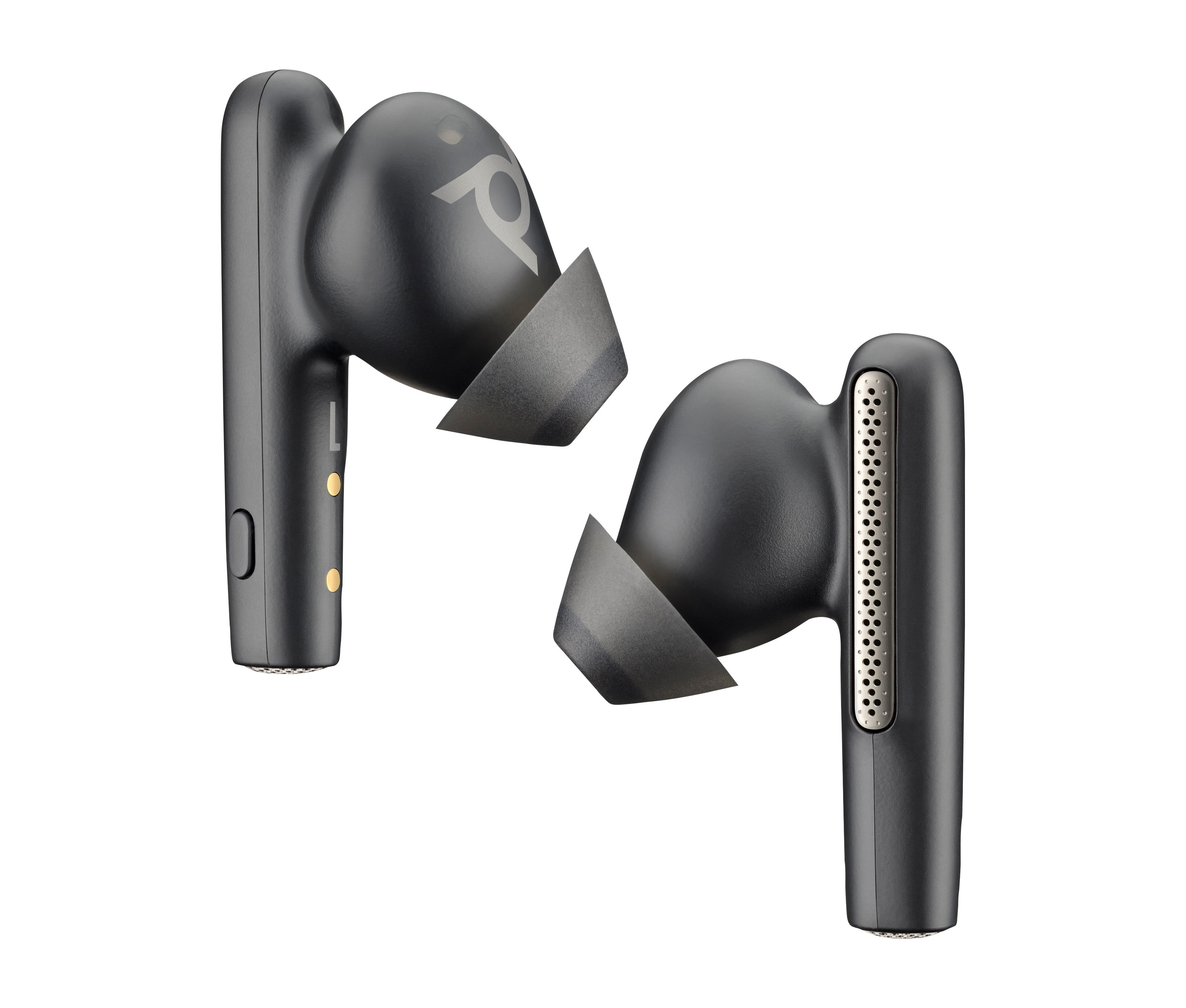 HP Voyager Free 60 UC Carbon  Black Earbuds +BT700 USB-C  Adapter +Basic Charge Case