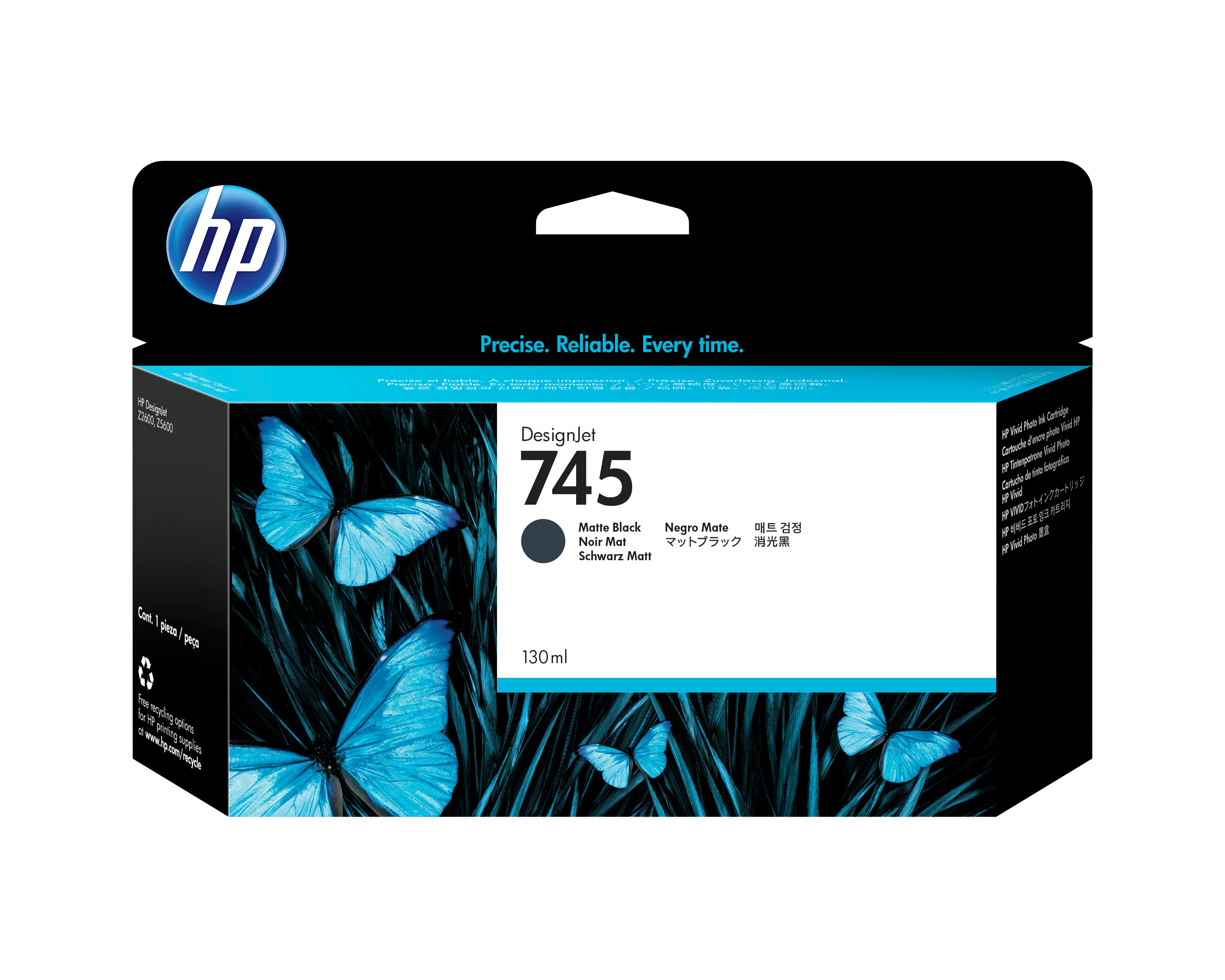 HP 745 - mat sort - original - DesignJ