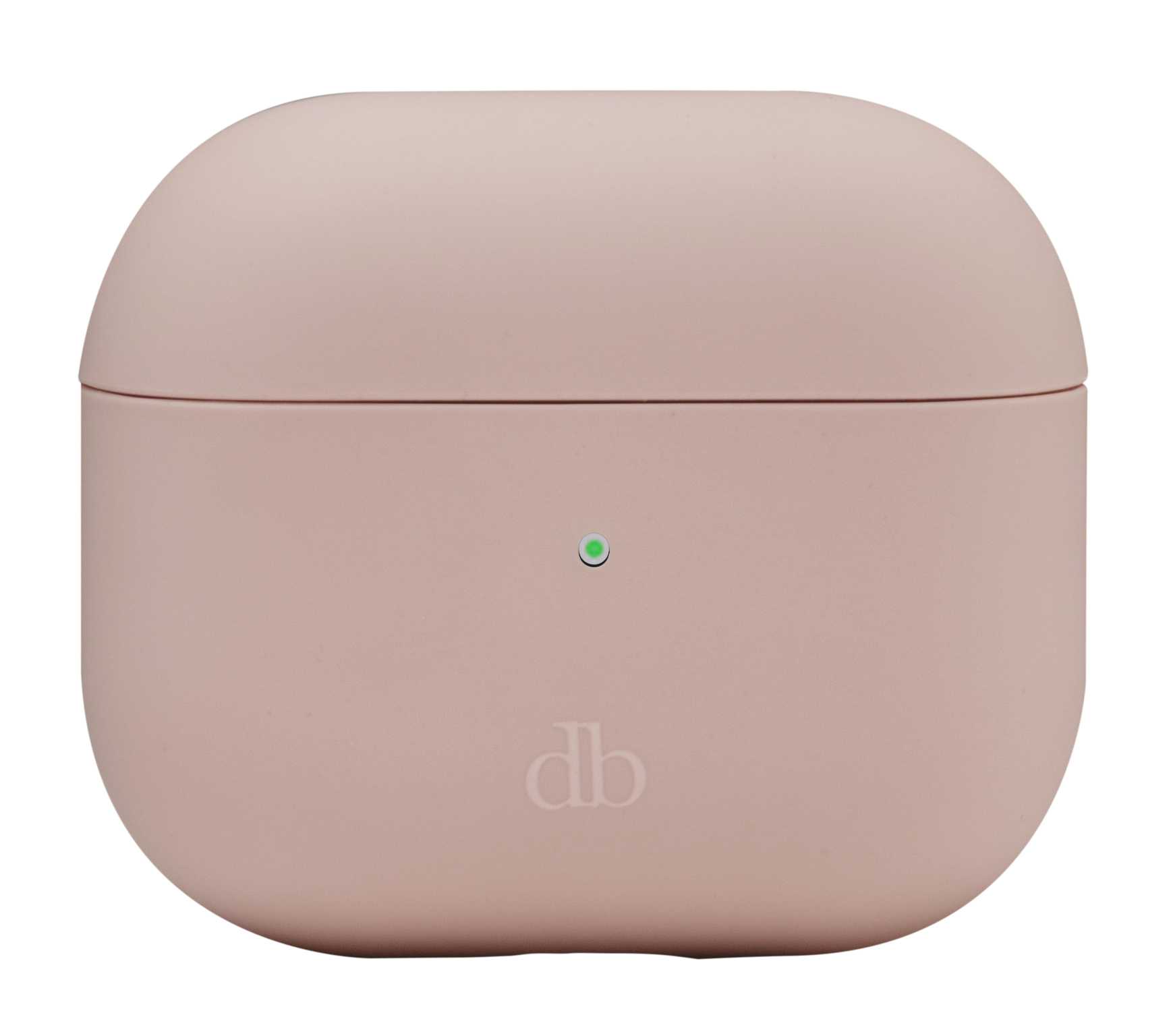 dbramante1928 Costa Rica - Tasche fr kabellose Kopfhrer - recycelter Kunststoff, Silikon - rosa sandfarben - fr Apple AirPods (3. Generation)
