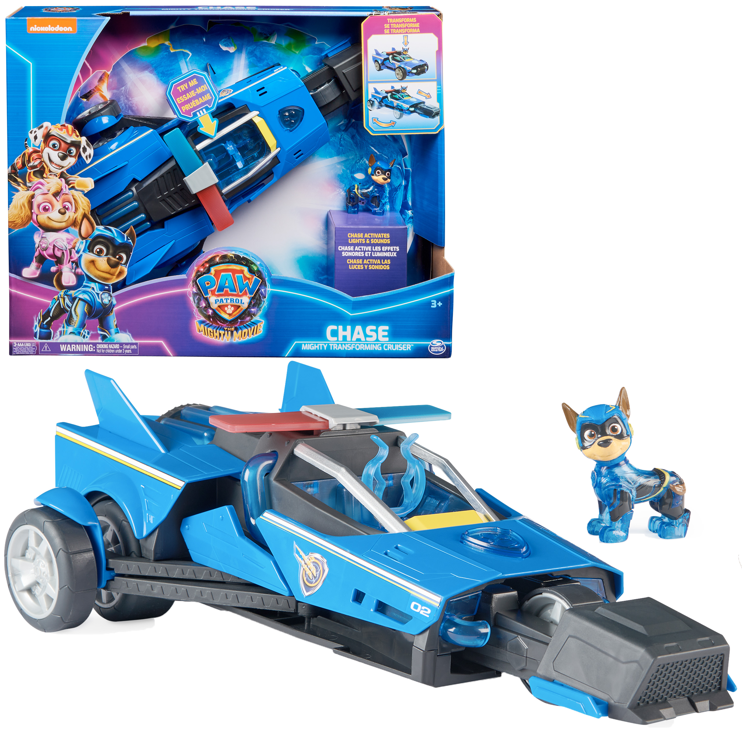 PAW Patrol PAW VHC Chase Dlx Vehicle P
