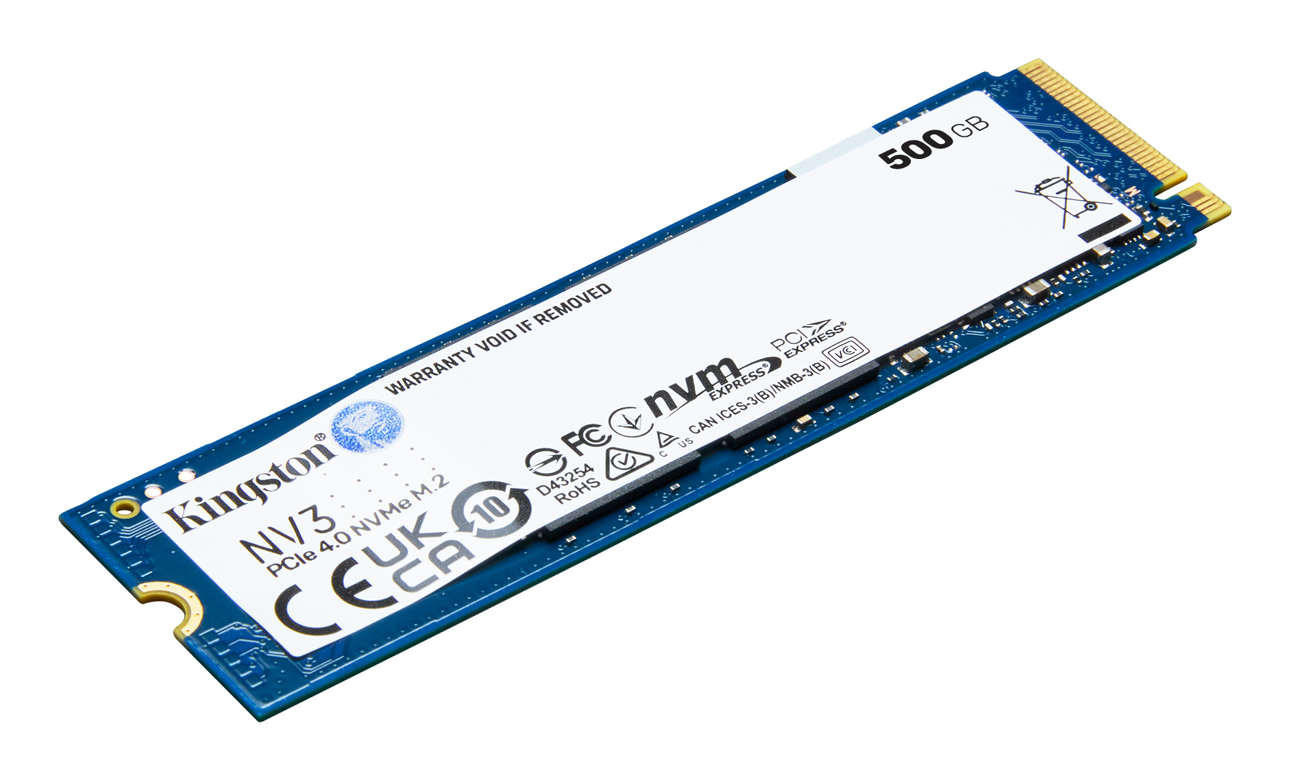 M.2 500GB Kingston NV3 NVMe PCIe 4.0 x 4