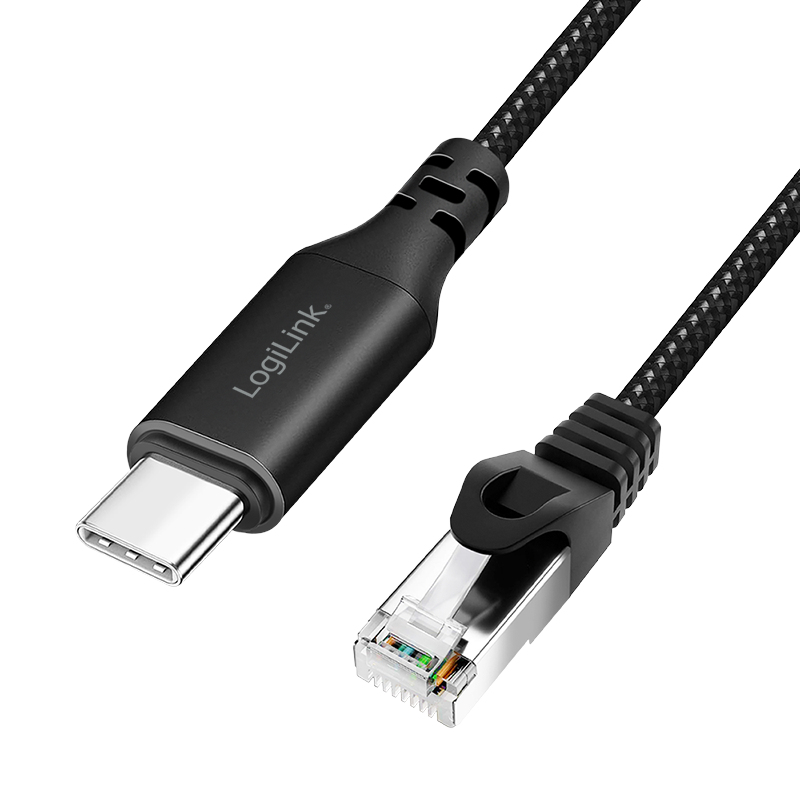 LogiLink USB 3.2 typ C - RJ45 15.0m