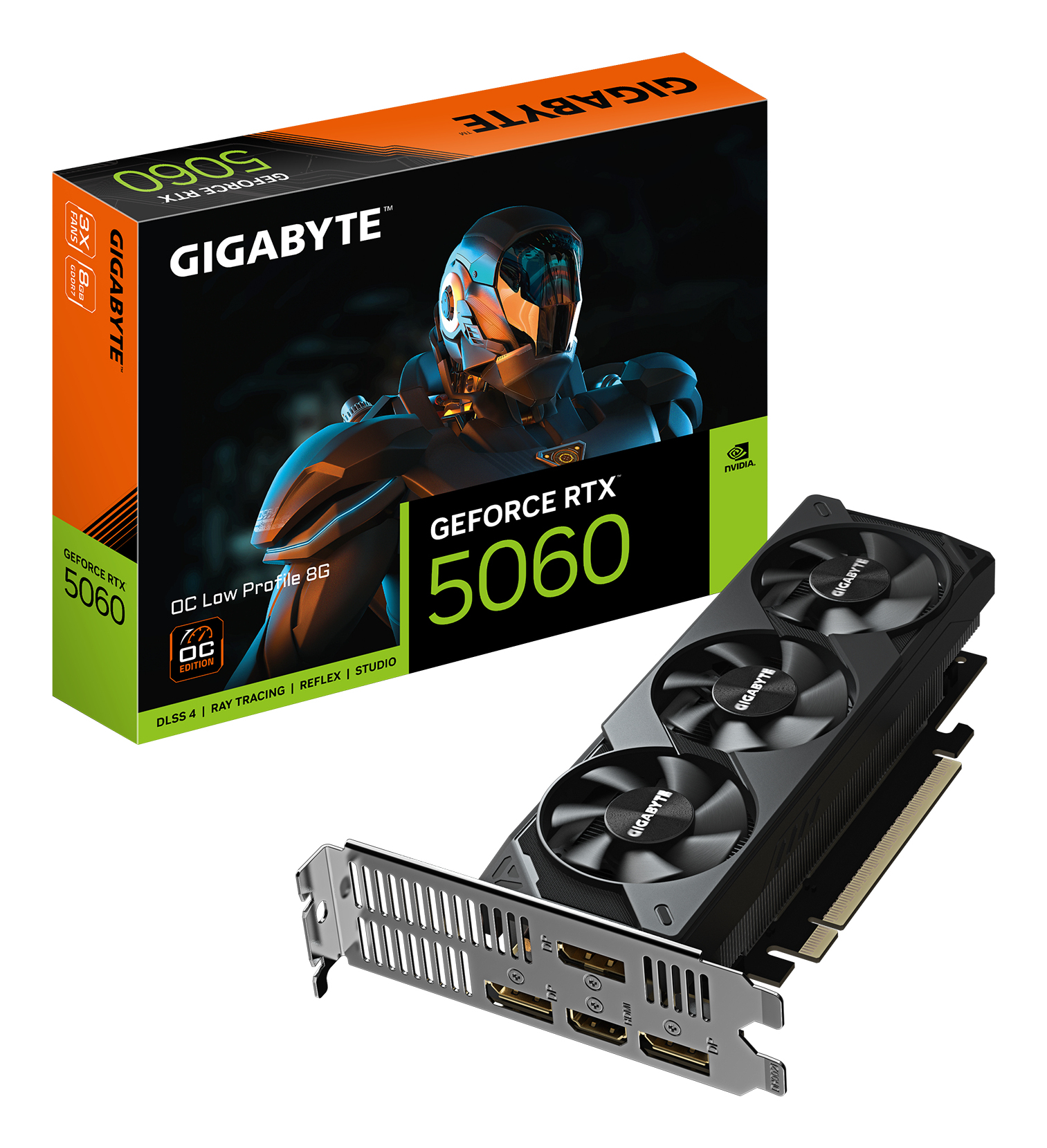 GK Gigabyte GeForce RTX 5060 OC Low Profile 8GB