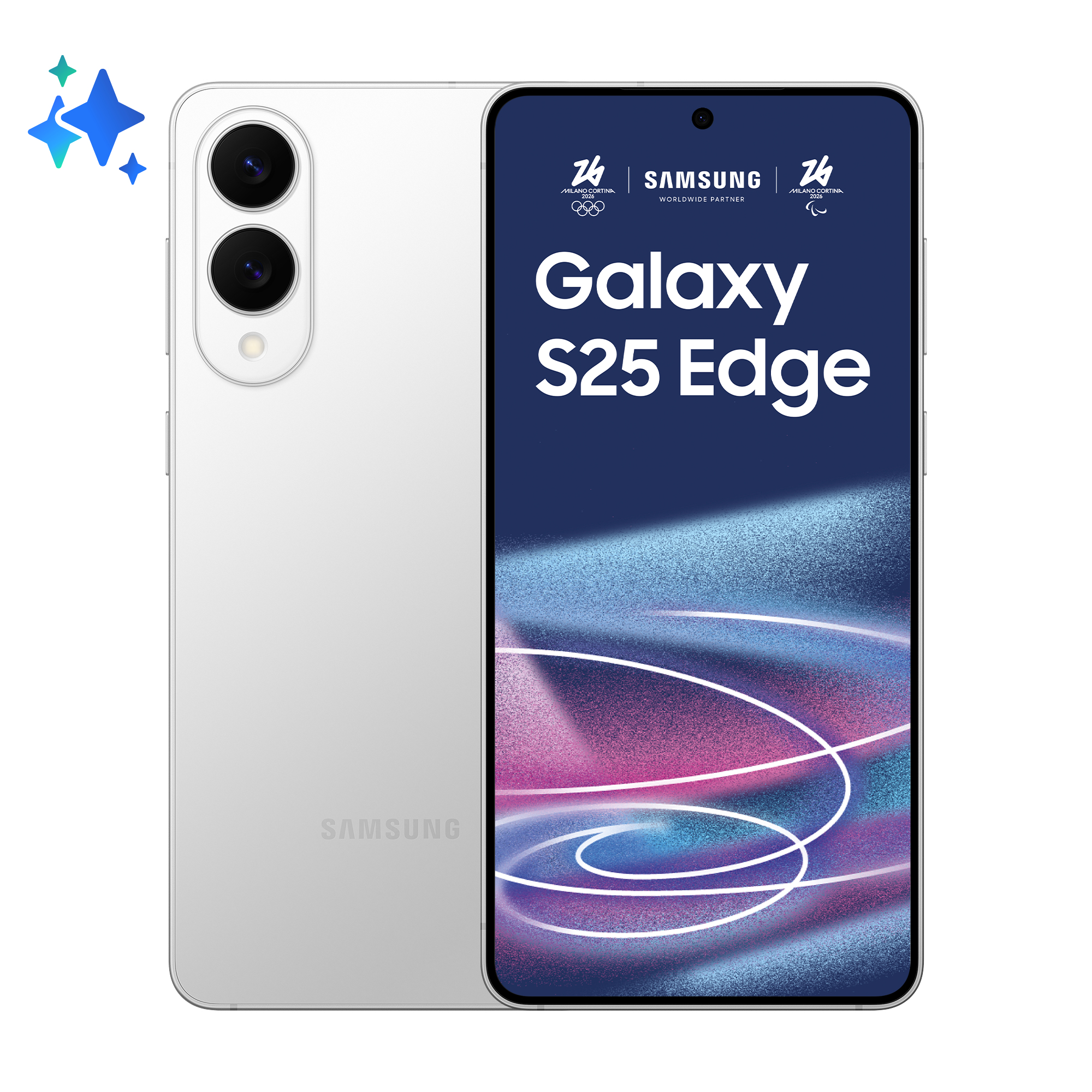 Samsung Galaxy S25 Edge 5G Dual Sim 12RAM 256GB titanium silver