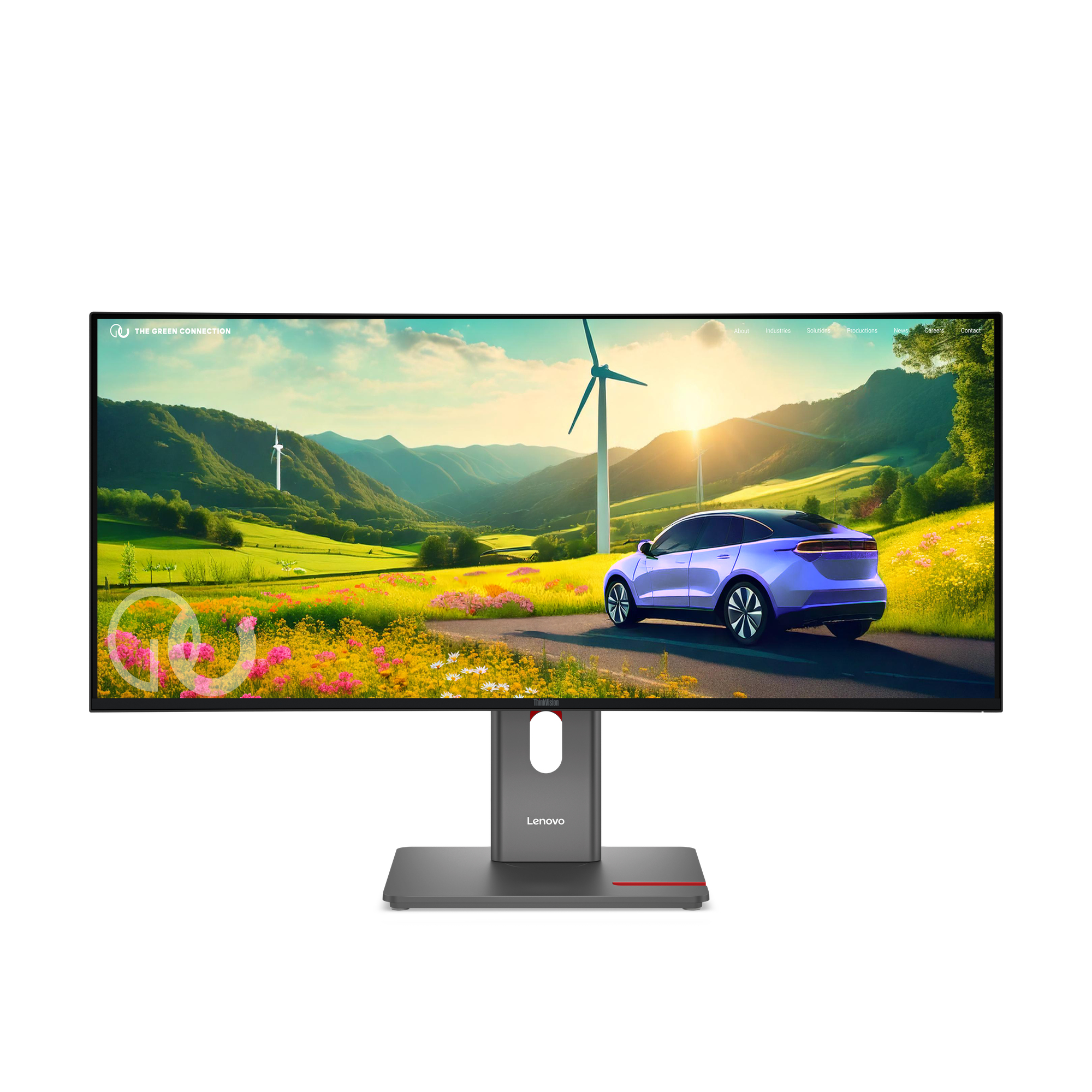 Lenovo Thinkvision P34Wd-40 Led  Display 86.4 Cm (34") 3440 X  1440 Pixels Wide Quad Hd Lcd Black