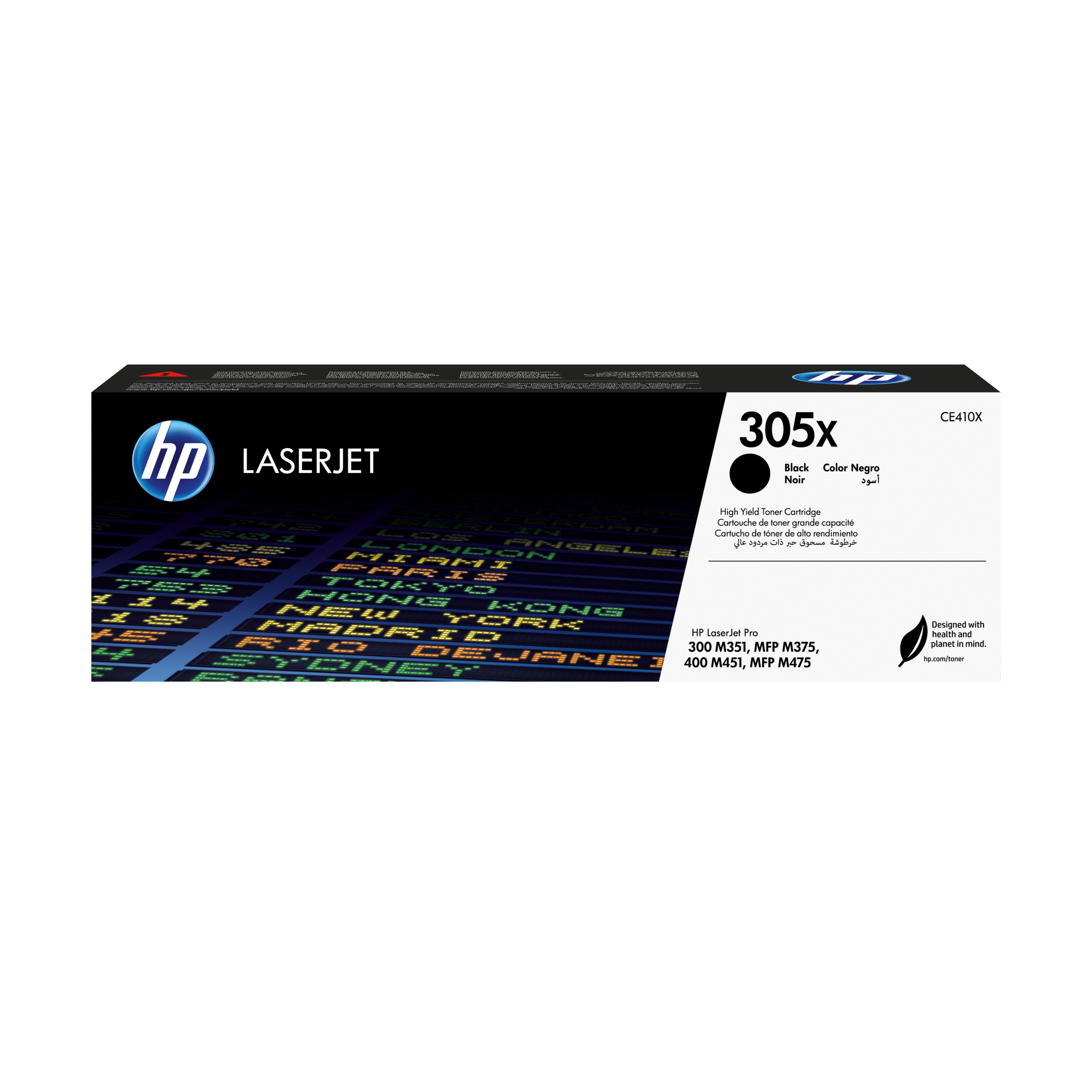 HP 305X - CE410X - tonerpatron - sort