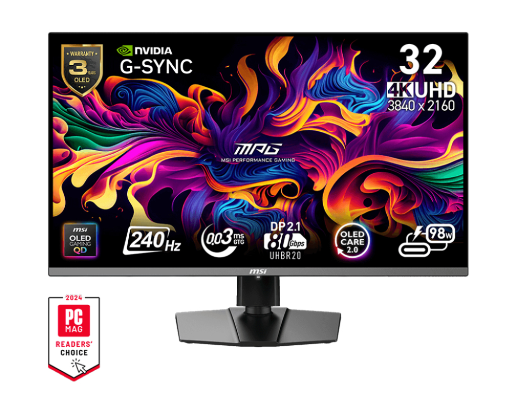 MSI MPG 322URXDE QD-OLED skærm - 32" -