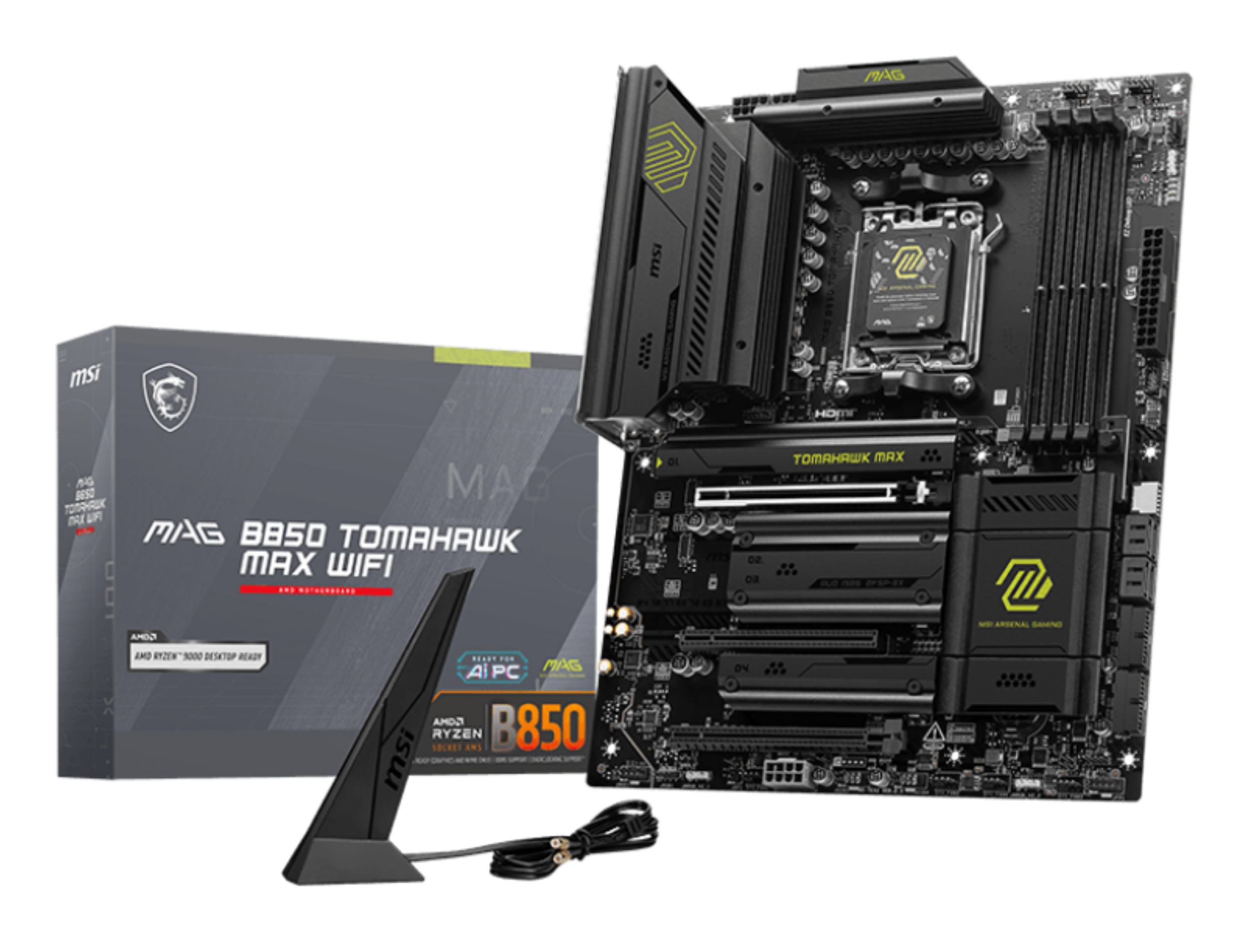 MSI Mag B850 Tomahawk Max WIFI ATX Socket AM5