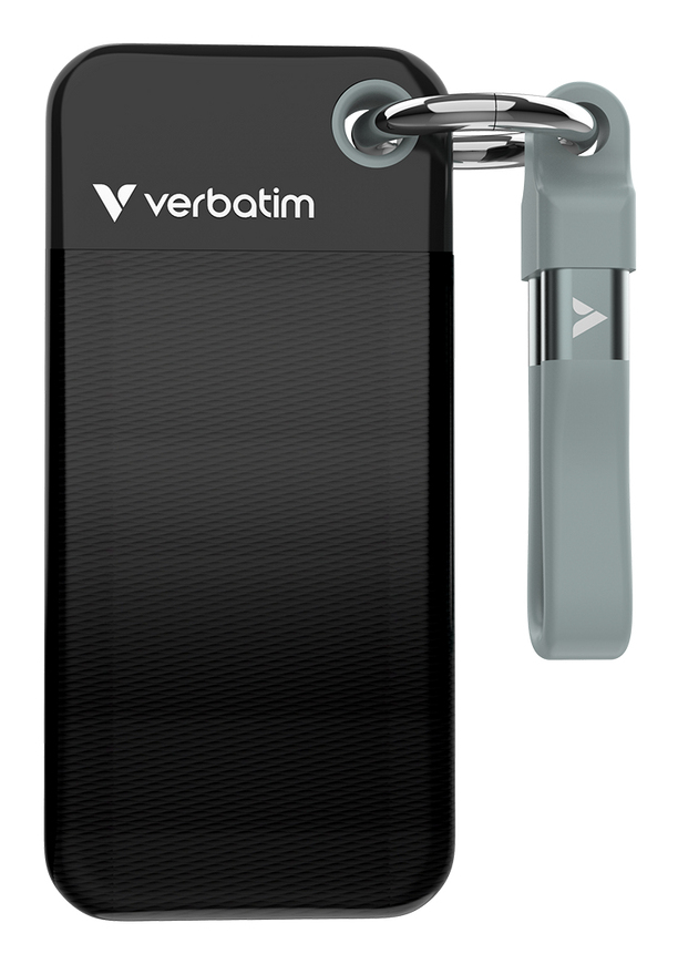 512GB VERBATIM POCKET SSD black/grey