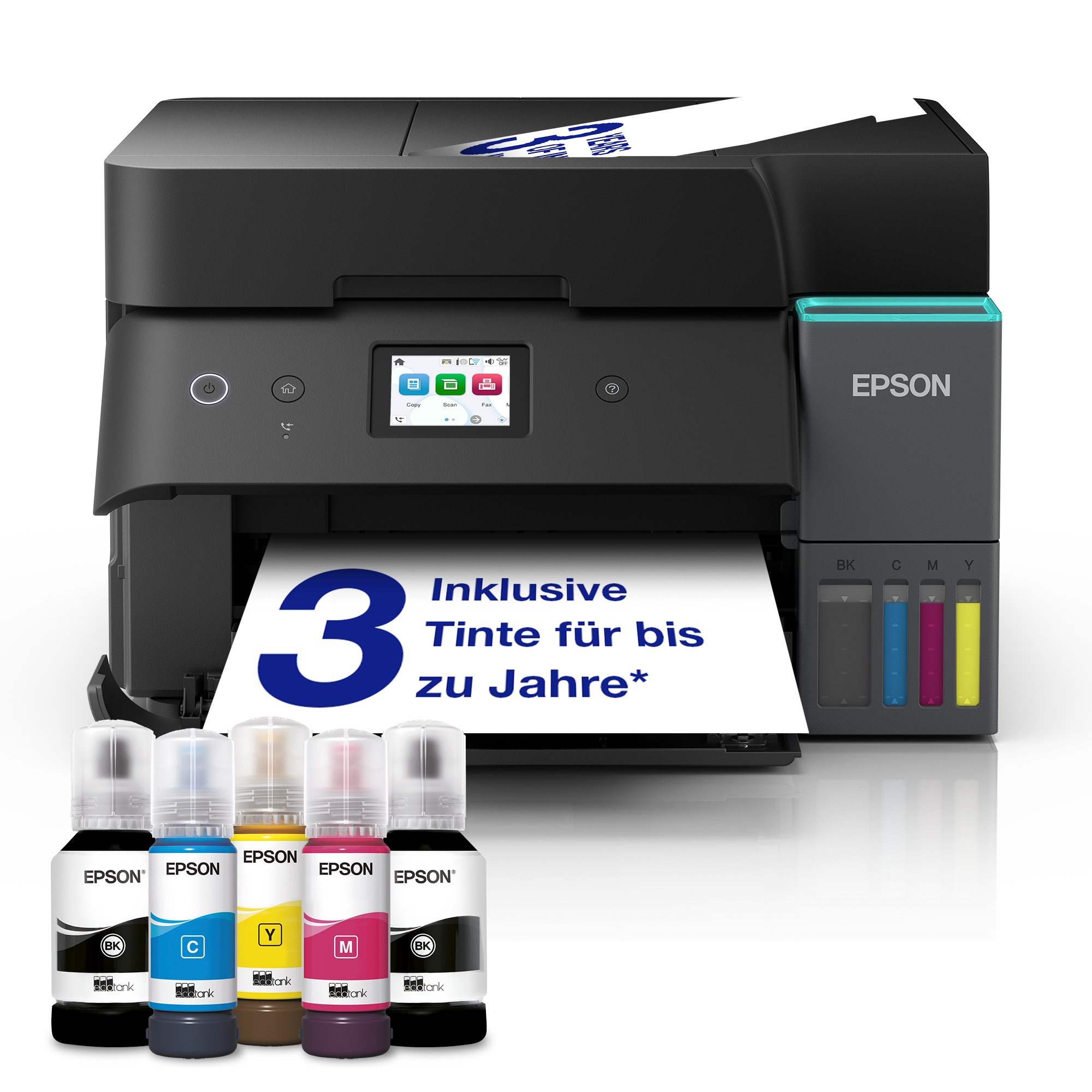 EPSON EcoTank ET-4950 Inkjet MFP A4 18ppm ISO USB WLAN Wi-Fi